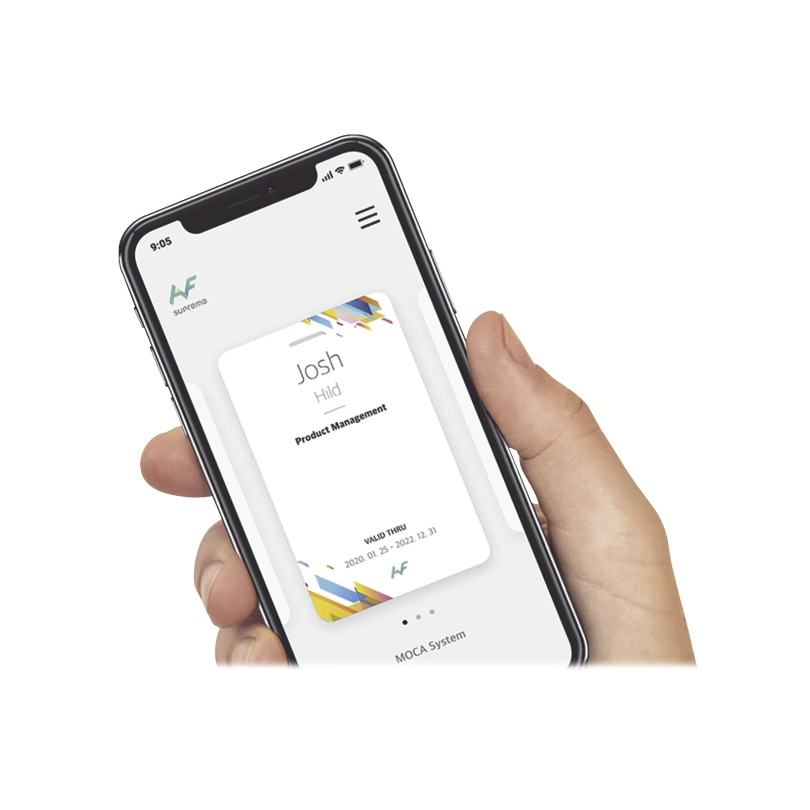 Tarjeta Virtual / para uso con su SMARTPHONE / compatible con todos los lectores SUPREMA que soporten Bluetooth