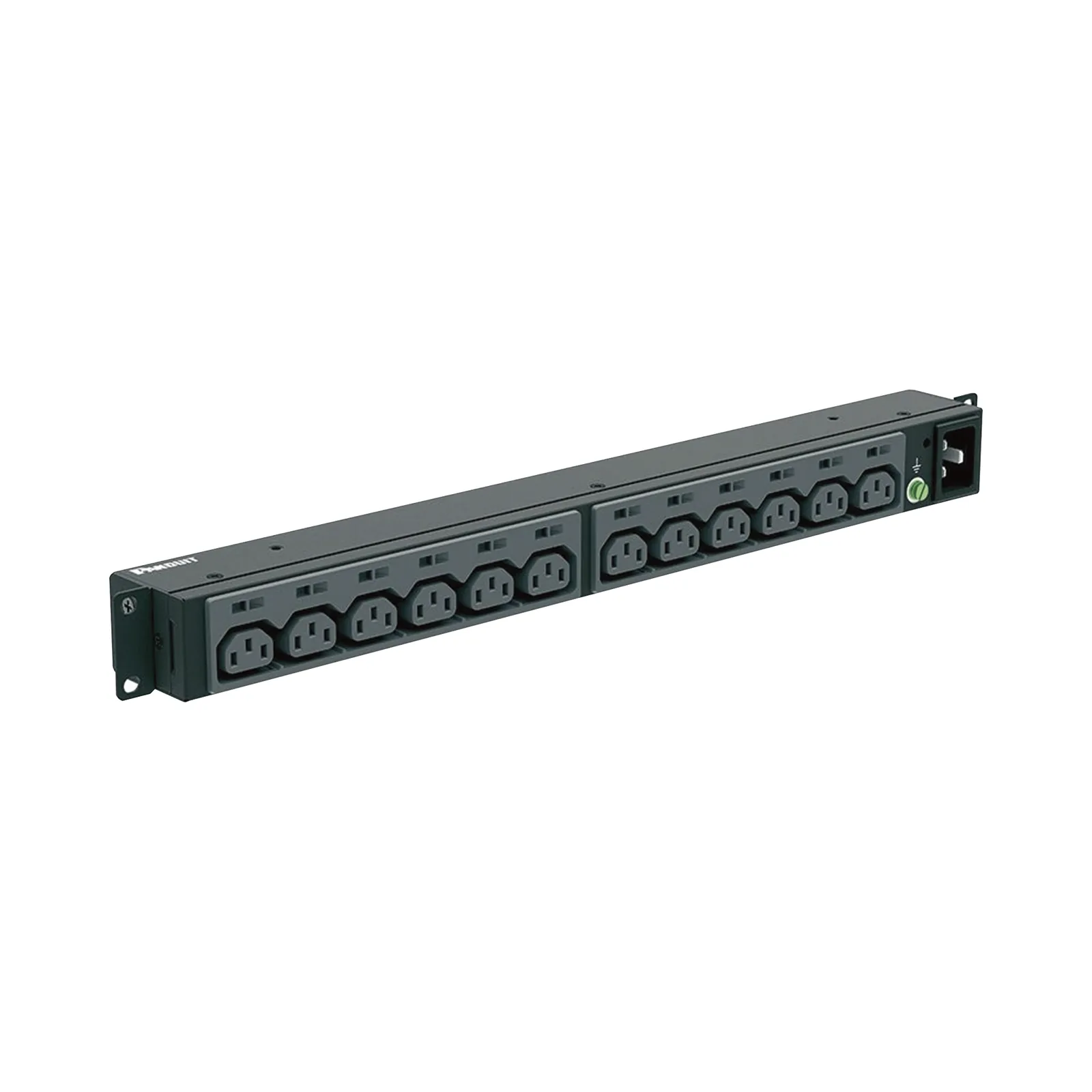 PDU Básico para Distribución de Energía, Enchufe de Entrada NEMA L6-20P, Con 13 Contactos C13, Instalación Horizontal de 19in, 1UR, 20 Amp, 220 Vca