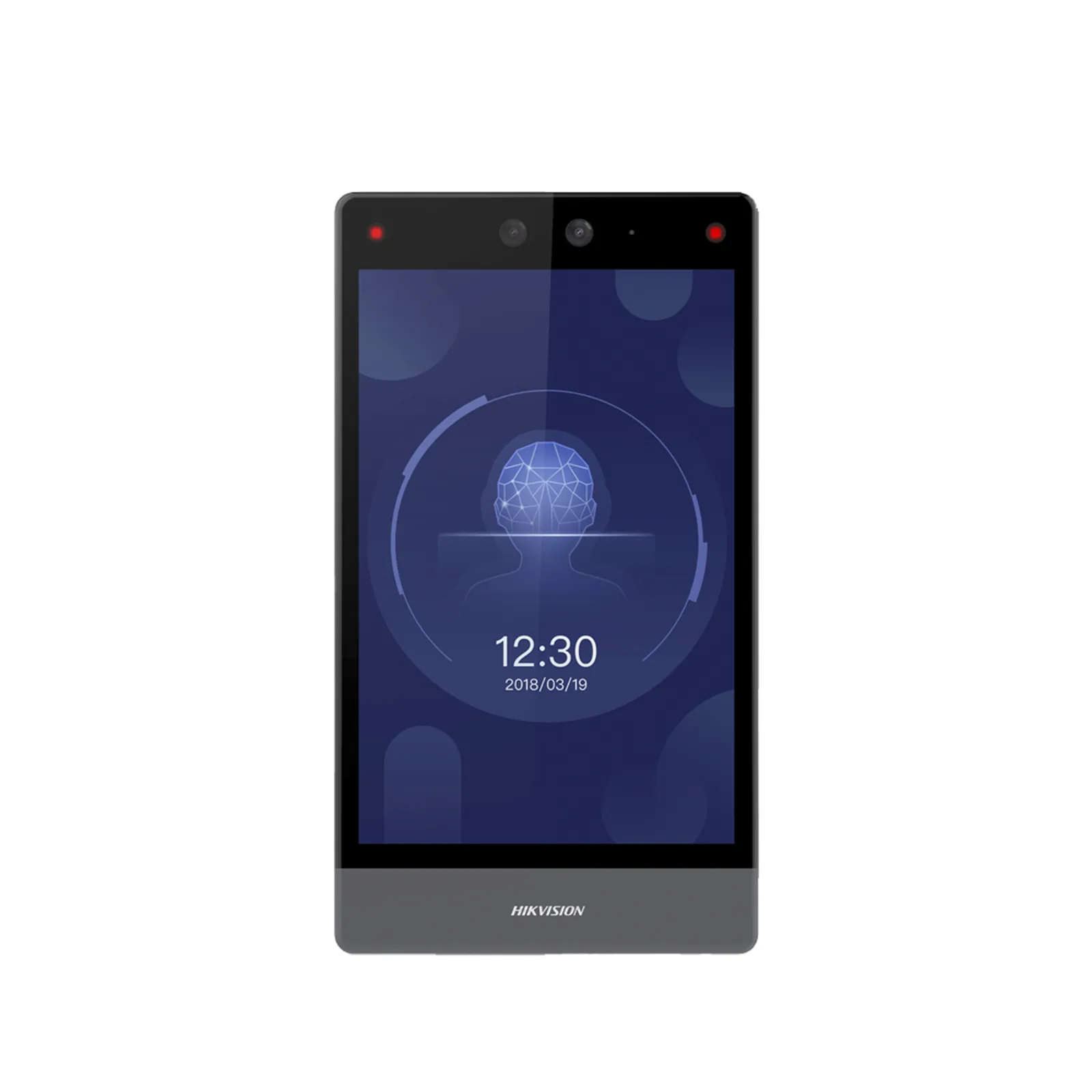 Terminal Facial Min Moe 8" Touch / Delgada y Estética / PoE / 100,000 rostros / Exterior IP65 / Función de Videoportero y Lectura de Códigos QR / Lectura de tarjetas / HIK-IA
