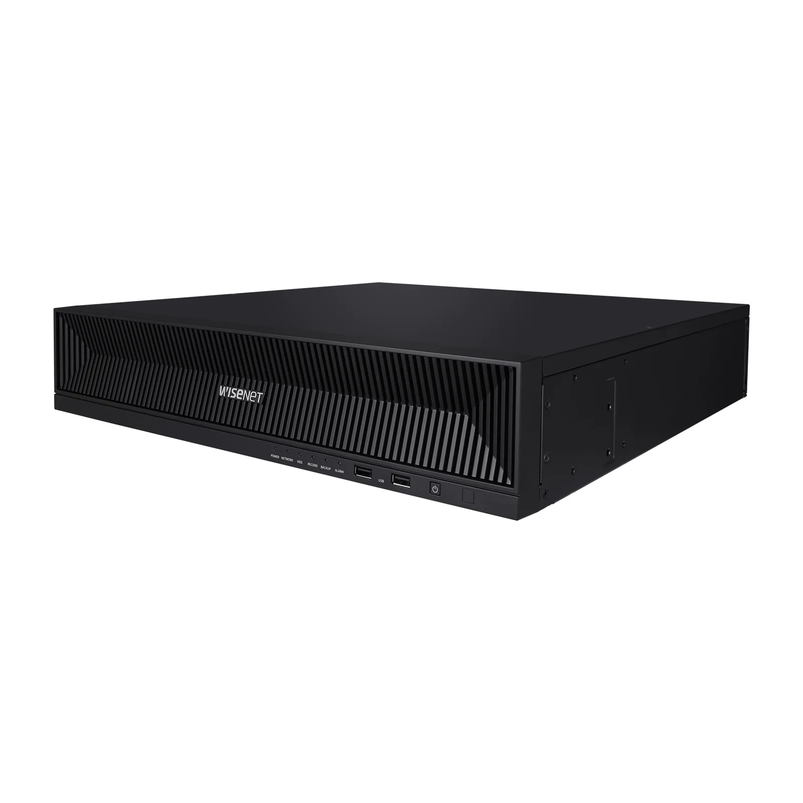 NVR de 16 canales / 32MP / Hasta 4 Discos Duros / Switch PoE+ 16 puertos / Wisenet P2P / H.265 & WiseStream