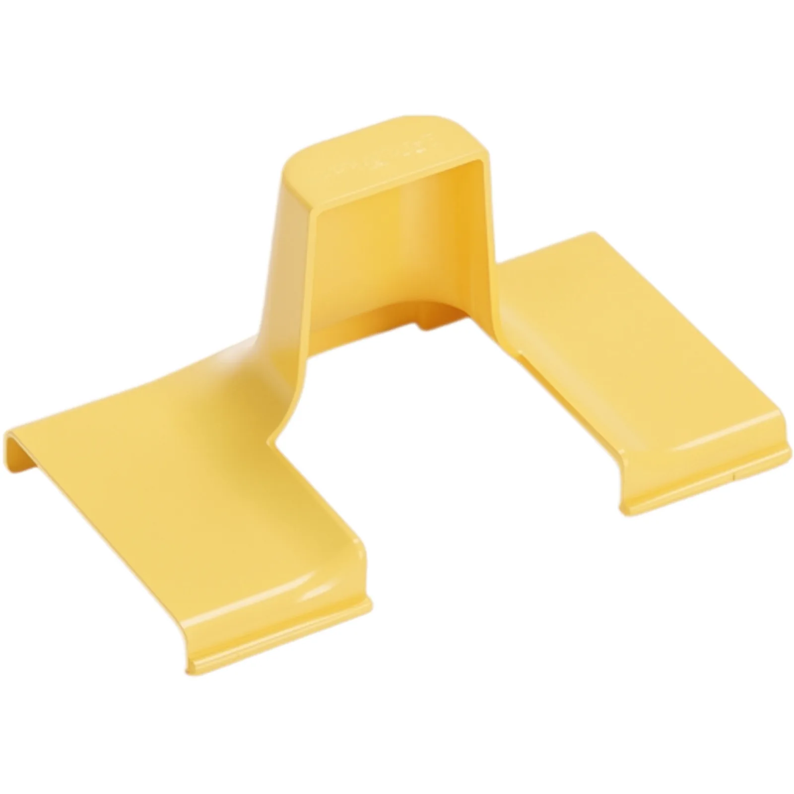 Tapa de Bajada Vertical FRSPJ2X2LYL, Para Canaleta FiberRunner® 4X4, Color Amarillo