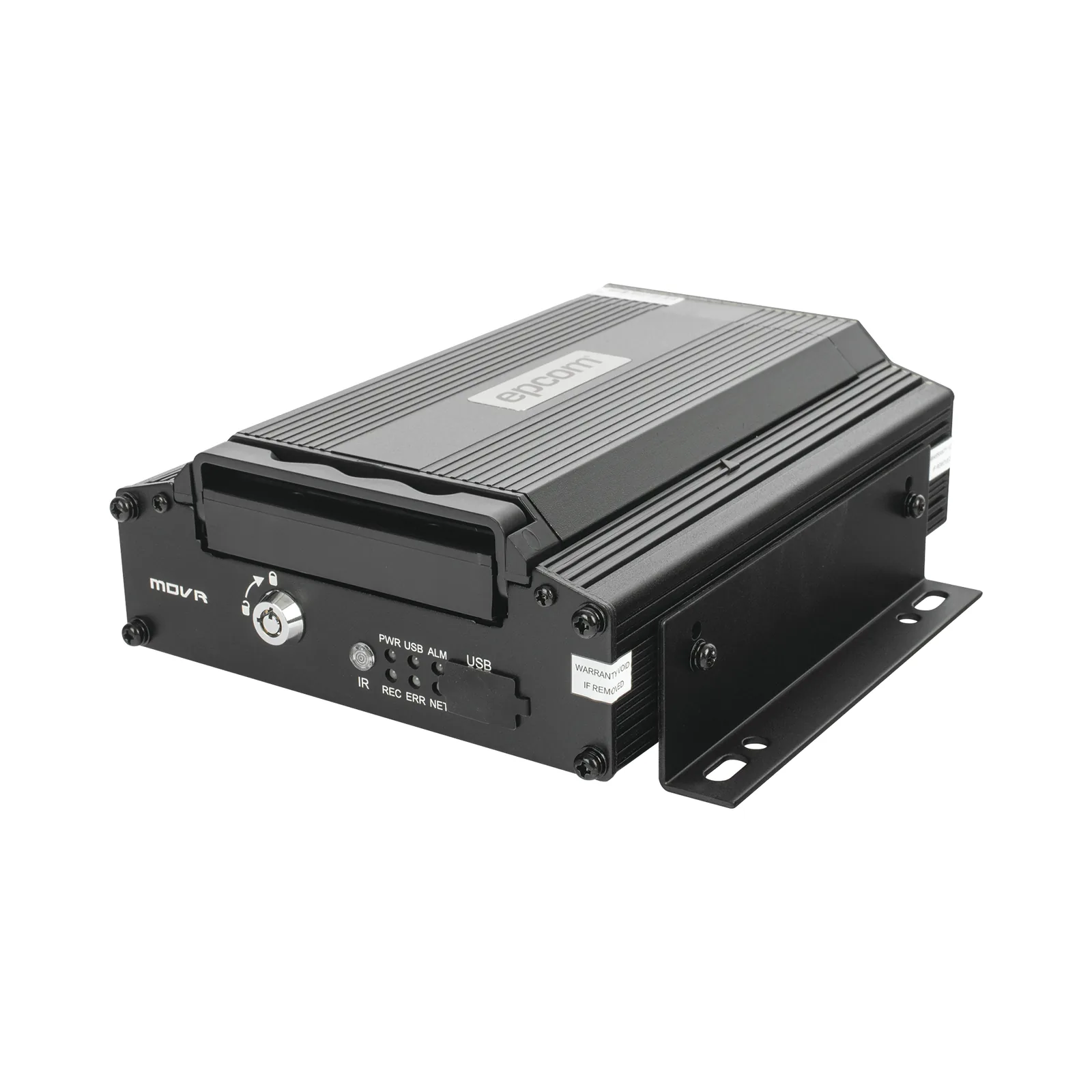 DVR Móvil / Multiplataforma / 4 Canales AHD 2 Megapixel / Almacenamiento en HDD / H.265 / Chip IA Embebido / Soporta 4G / WiFi / GPS