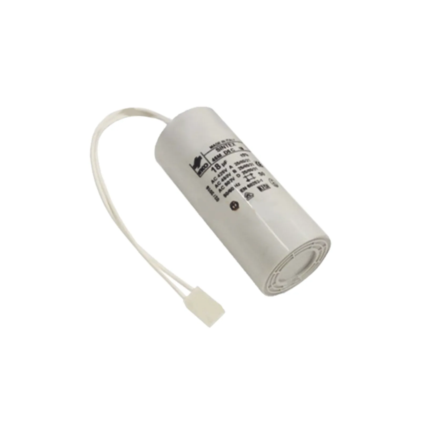 CAPACITOR DE 18 UF 450V PARA FAAC 844ER CON CONECTOR