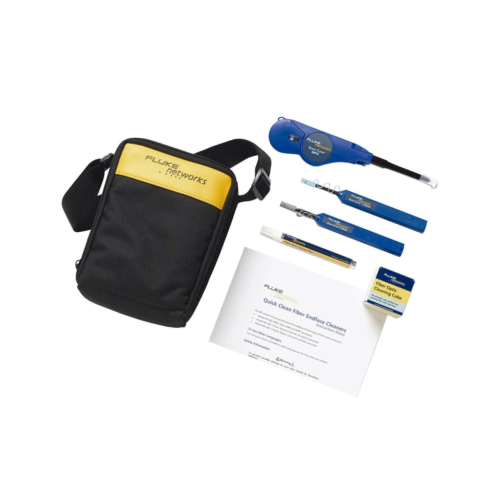 Kit Avanzado de Limpieza de Fibra Óptica, Para 2150 Procesos de Limpieza