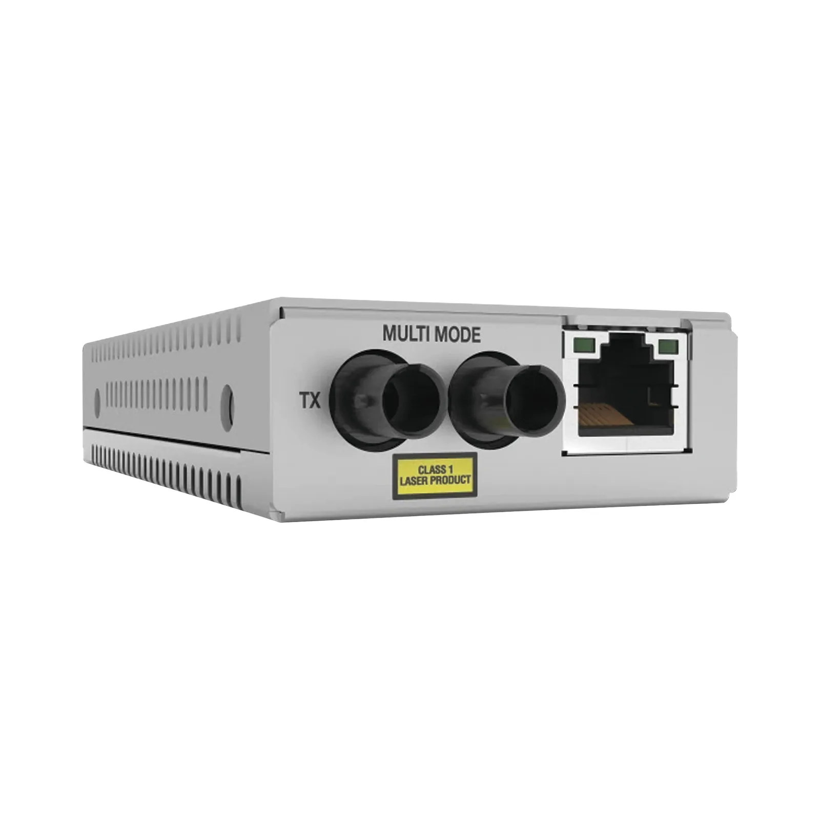 Convertidor de medios Fast Ethernet a fibra óptica, conector ST, multimodo (MMF), distancia hasta 2 km