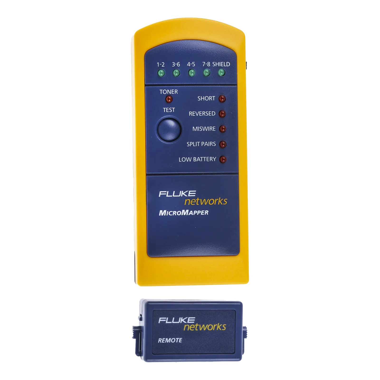 Probador de Mapa de Cableado MicroMapper, para Verificar Rápida y Fácilmente la Integridad del Cableado de Par Trenzado de Ethernet