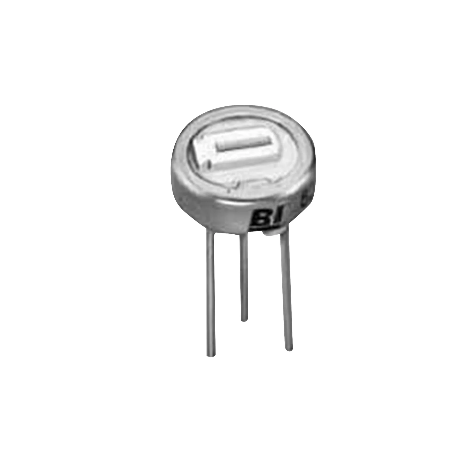 Potenciómetro Trimmer 200 Ohm, 6.35 mm, 1 Vuelta, 1/2 Watt.