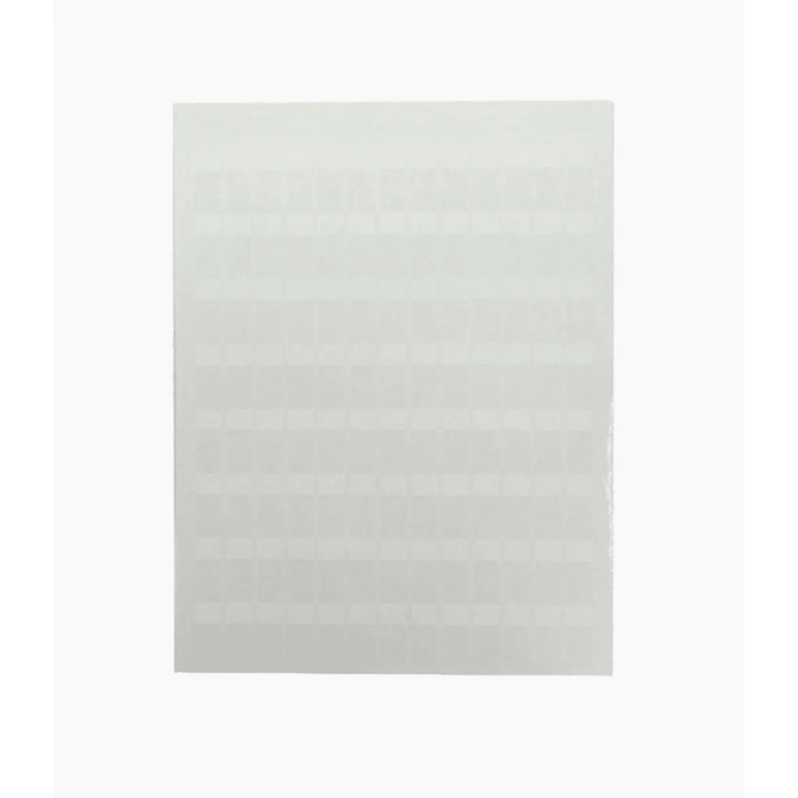 Hojas con 1000 Etiquetas Poliofina para Impresora Láser/Inyección de Tinta, Ancho 96.3 mm (3.79 pulgadas) x Alto 7.6 mm (0.3 pulgadas), Color Blanco