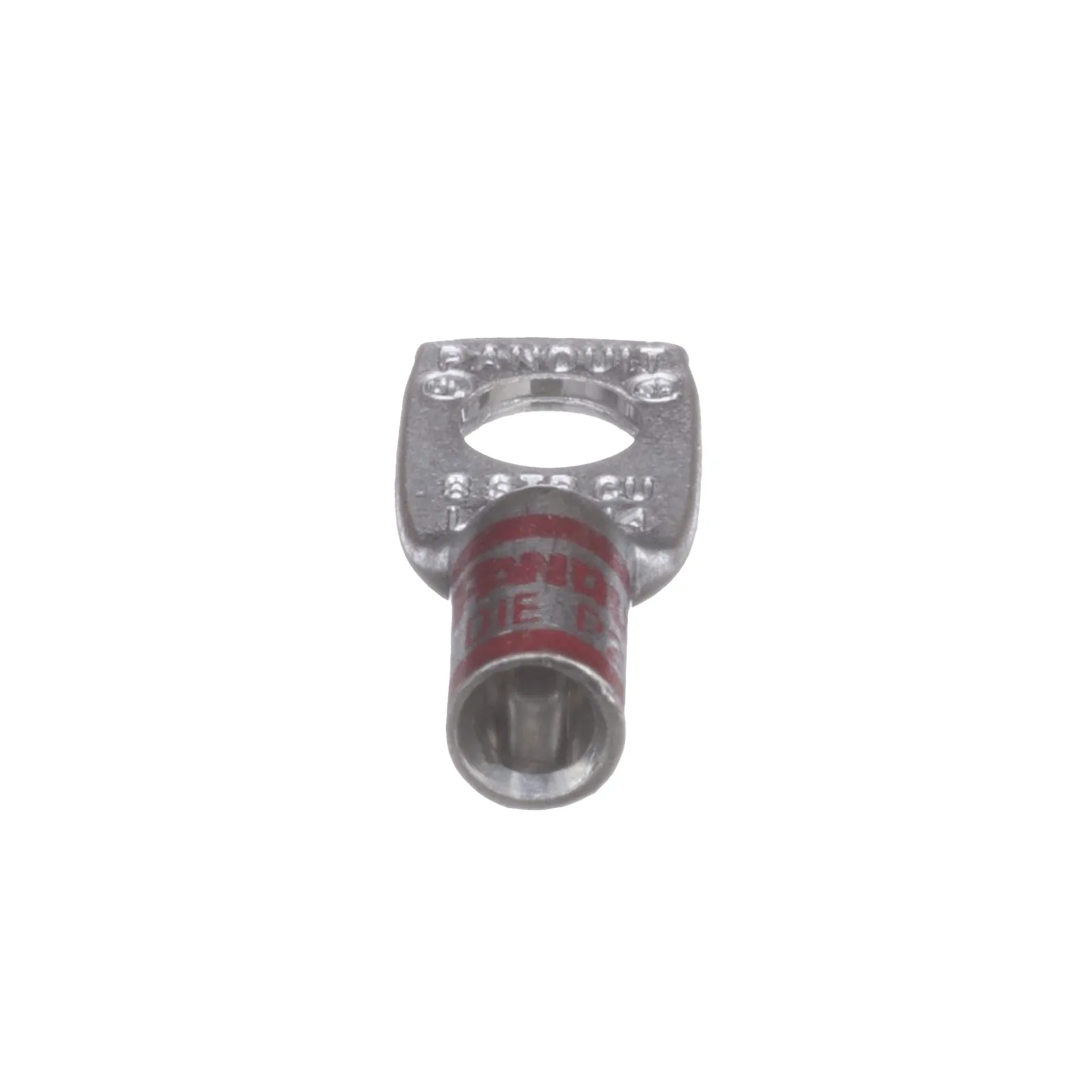 Zapata de compresión LCA8-14-L, para cal. 8 Awg, Barreno para tornillo prisionero de 1/4, 1 Pz