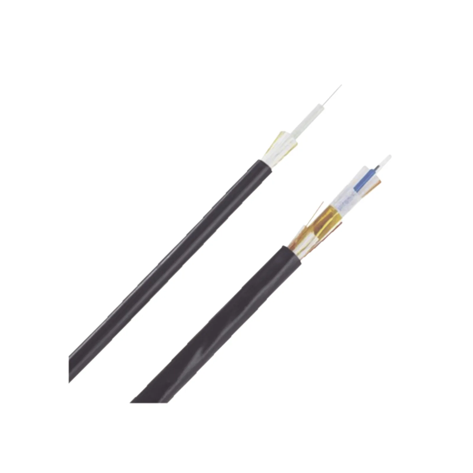 Cable de Fibra Óptica de 24 Hilos, Monomodo OS2, Interior/Exterior, Loose Tube 250um, No Conductiva (Dieléctrica), OFNR (Riser), Precio Por Metro