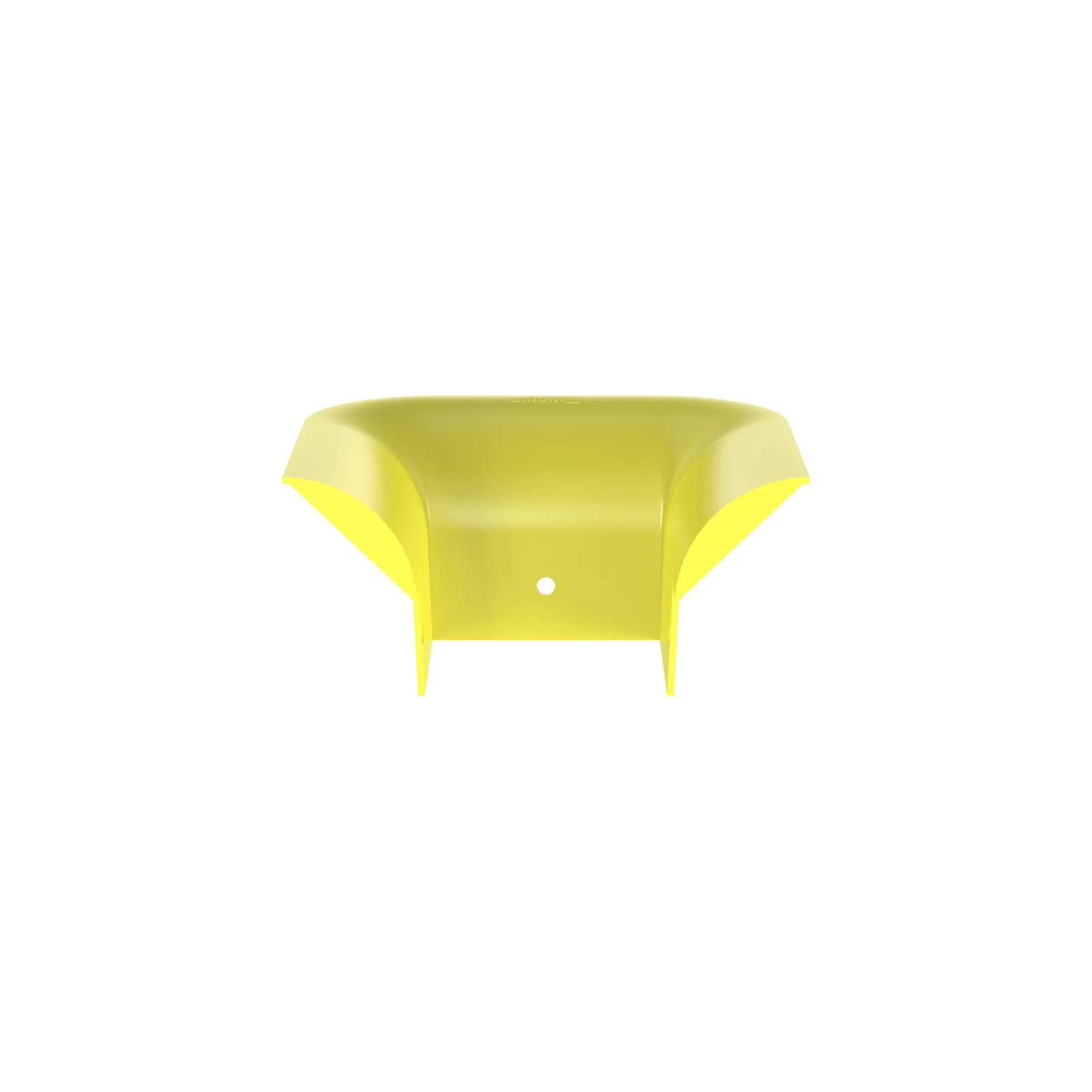 Accesorio de Control de Radio de Curvatura, Para Bajadas de Cable con Canaletas FiberRunner 4x4, Color Amarillo
