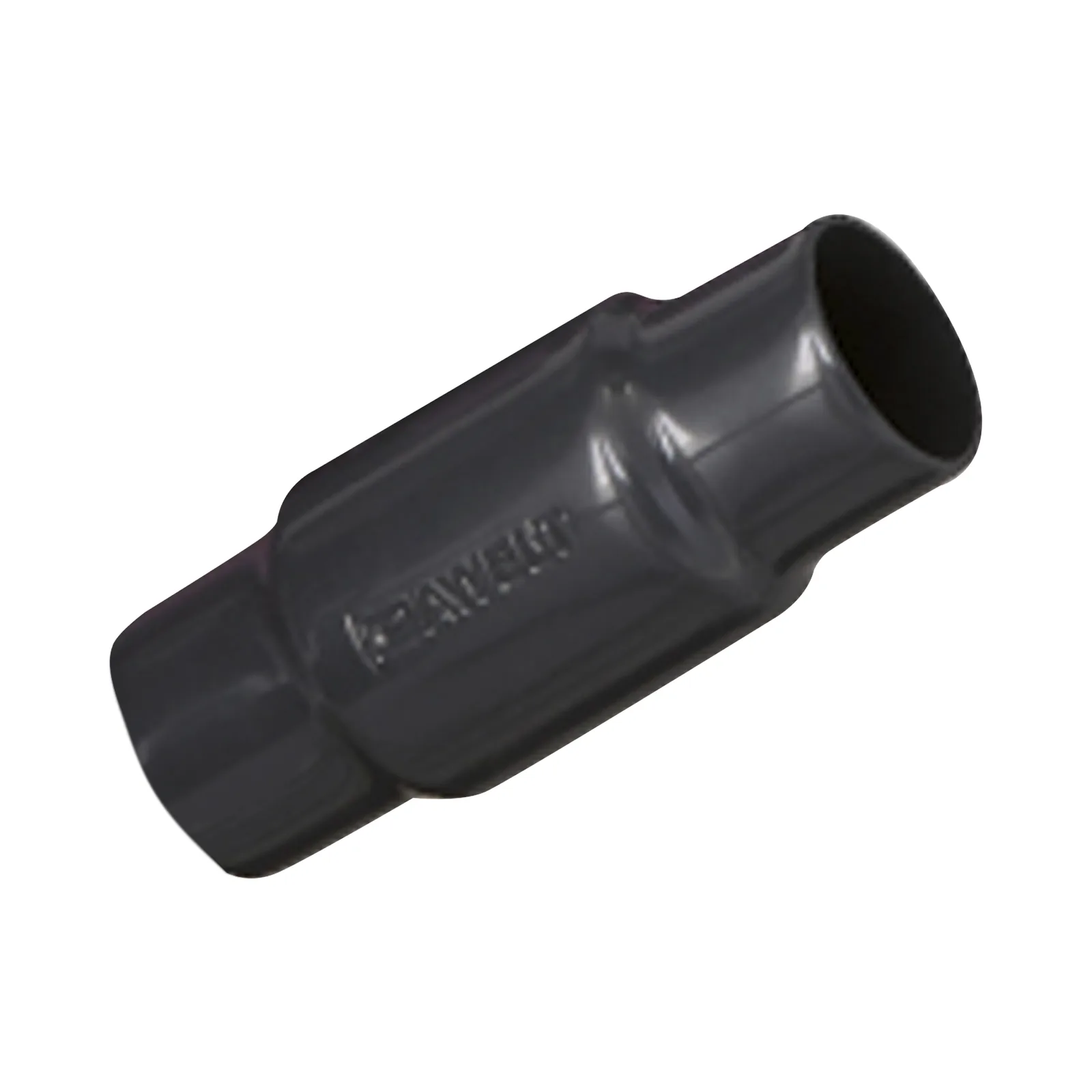 Cople de Aluminio con Recubrimiento Exterior de PVC de 1" (25.4 mm) / Interior de Uretano Purpura.