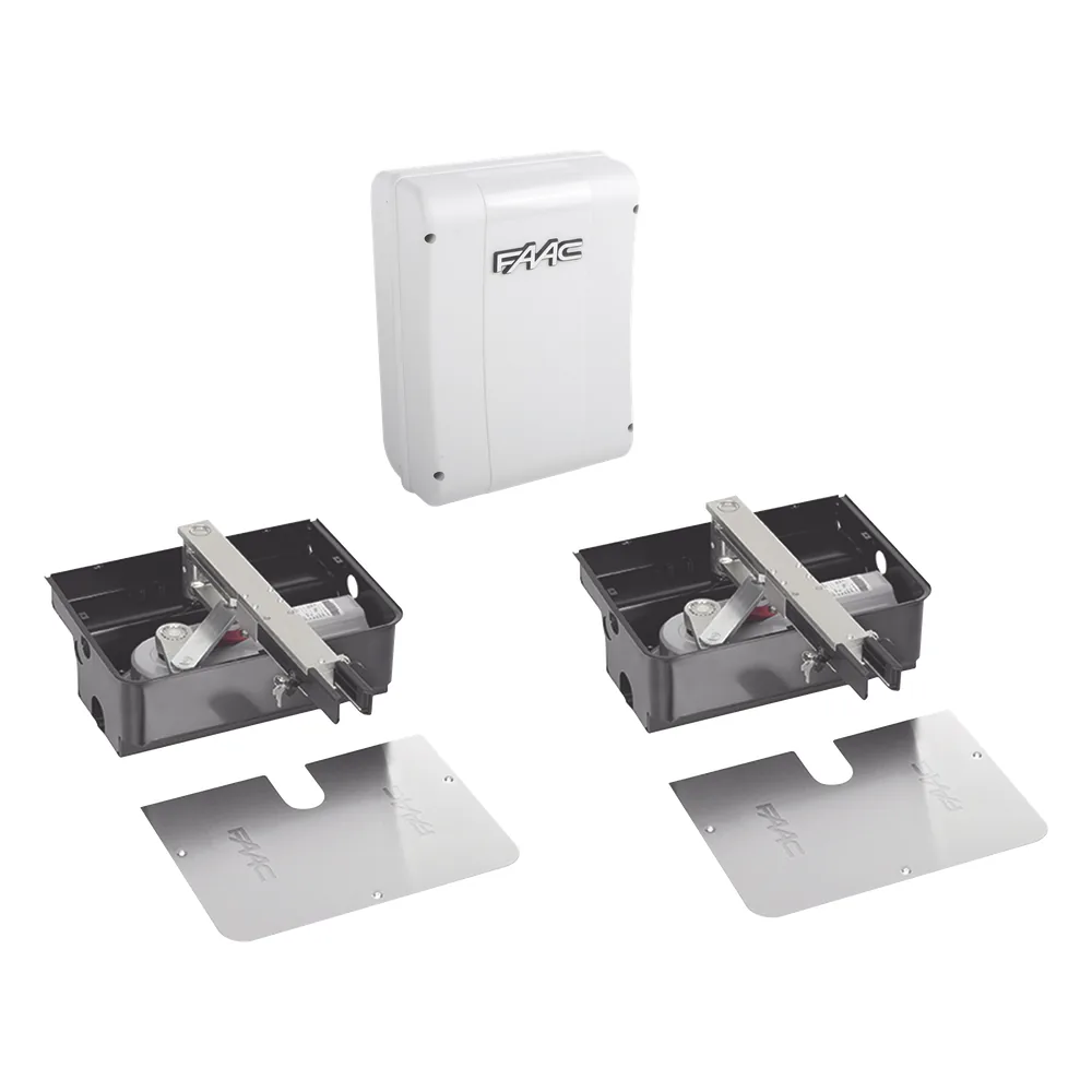Kit de Operadores Subterraneos FAAC 770N 24V para Puertas Abatibles / Para Puertas de Hasta 3.5 Metros