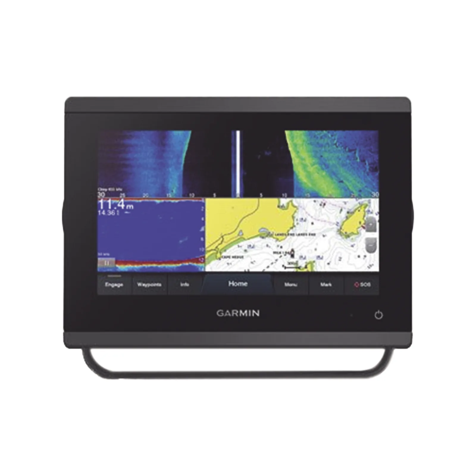 Plotter de Navegación GPSMAP 723xsv / Pantalla Táctil WSVGA 7" / Resolución 1024x600 / Compatible con GPS, GLONASS y Galileo / Receptor de Alta Sensibilidad 10 Hz / Compatible con NMEA 2000 y NMEA 0183 / Sonda CHIRP Integrada /