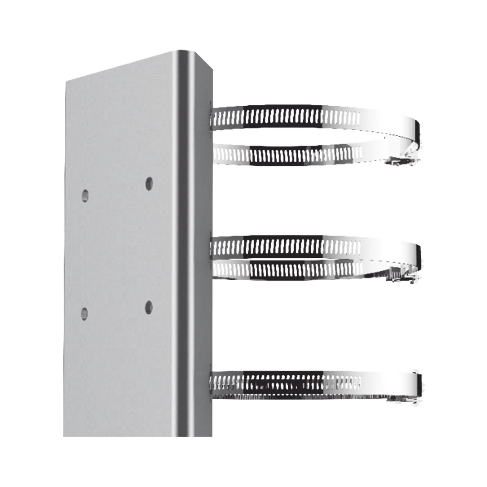 Montaje de Poste para PTZ / Acero Inoxidable / Compatible con PTZ HIKVISION