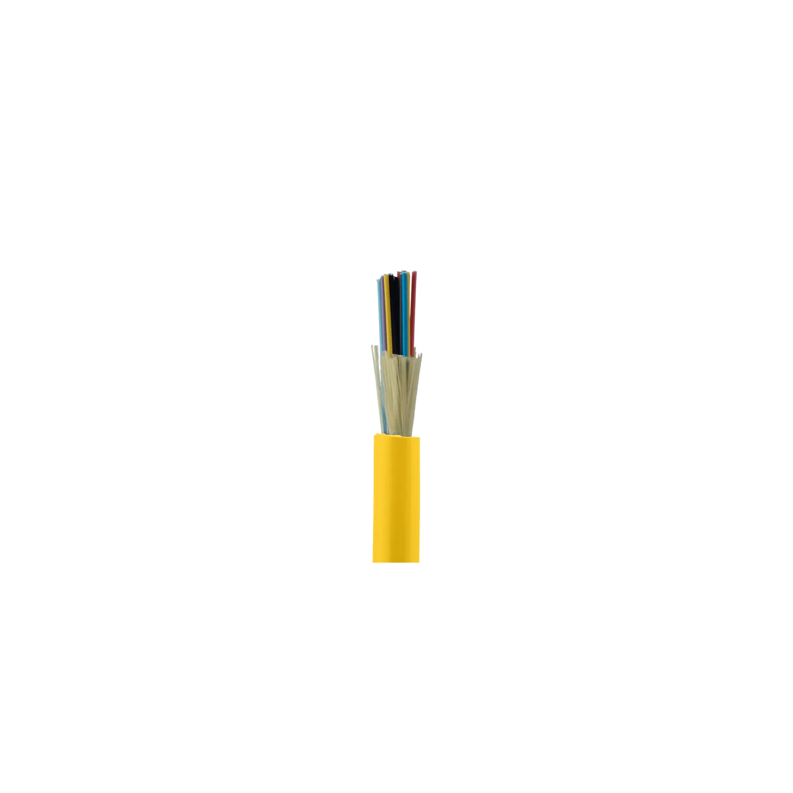 Cable de Fibra Óptica de 24 Hilos, Monomodo OS2 9/125, Interior, Tight Buffer 900um, No Conductiva (Dieléctrica), OFNR (Riser), Precio Por Metro