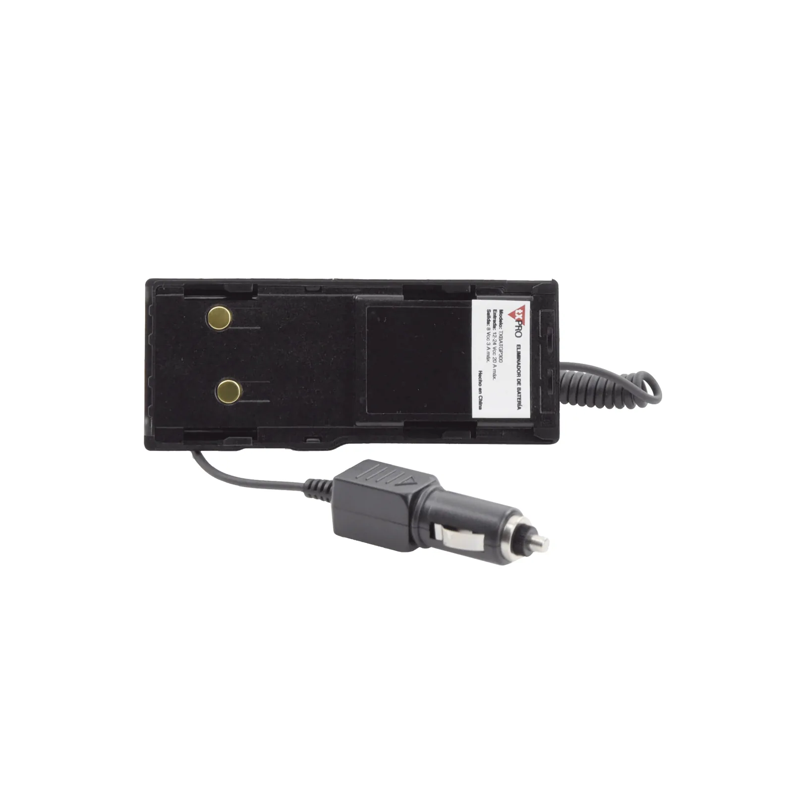 Cable Adaptador de Corriente para vehículo para radios GP300