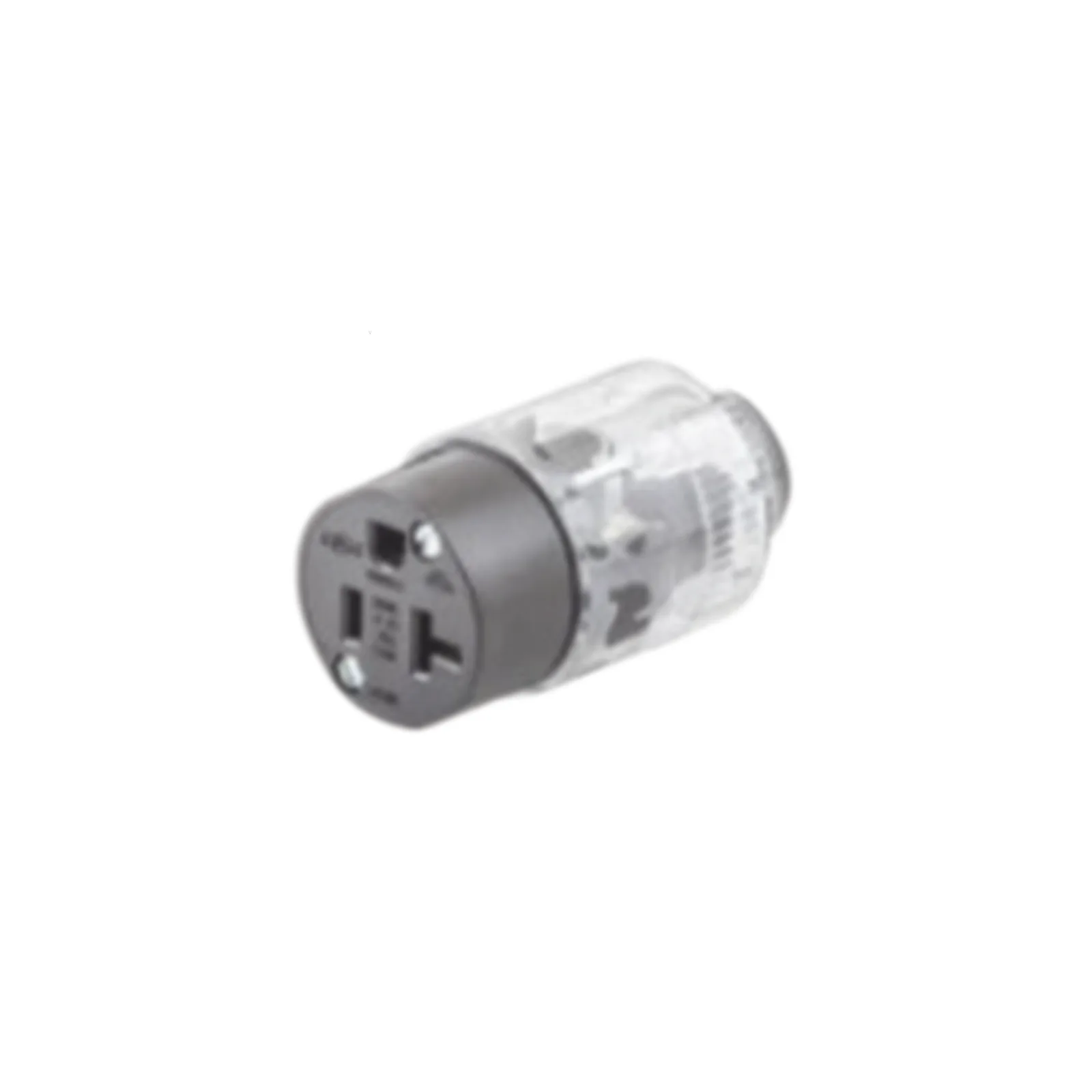 Conector Iluminado 20 A 125 V CA 2 Polos 3 Hilos (Nema 5-20R).