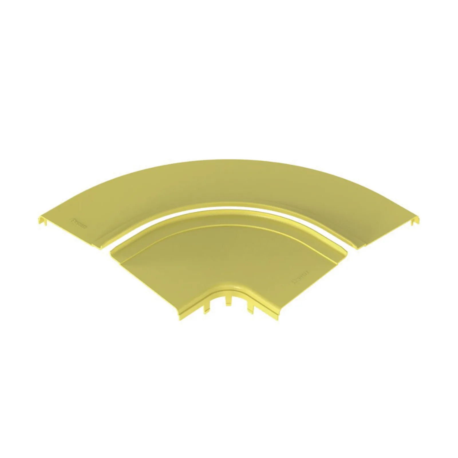 Tapa Opcional para Ángulo Recto de 90° Horizontal FRRA12X4LYL, Color Amarillo