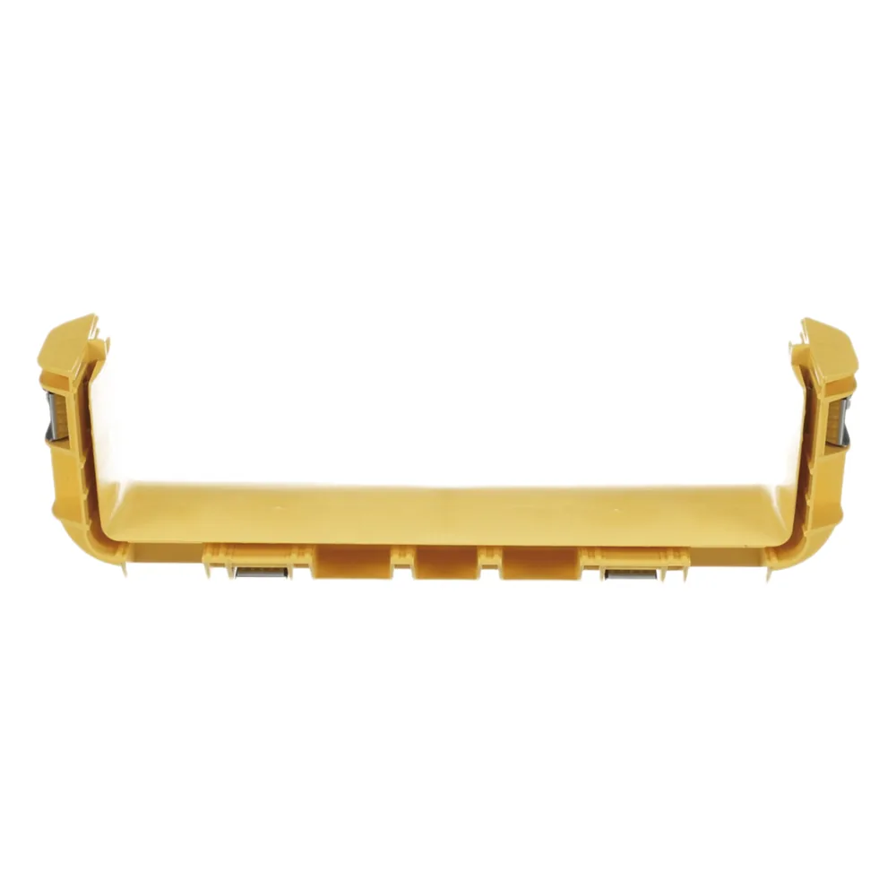 Union Recta "Cople", Para Canaleta FiberRunner™ 12X4, Color Amarillo