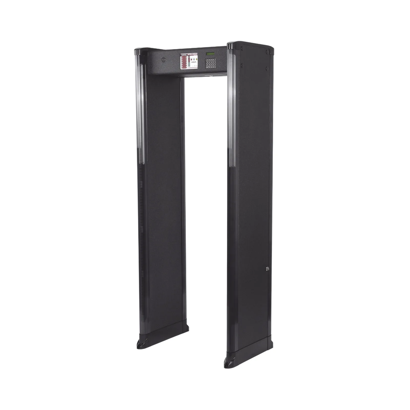 Arco Detector de Metales de 6 Zonas para Intemperie con Anclaje para Fijarse al Piso. Incluye Sensor IR para evitar falsas Alarmas / Certificado por la Administración Federal de Aviación de EE. UU. (FAA)