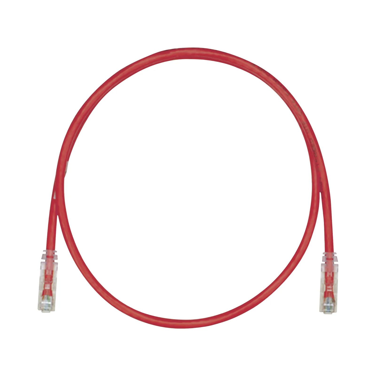 Cable de Parcheo TX6, UTP Cat6, 24 AWG, CM, Color Rojo, 4.57 Metros (15 Pies)