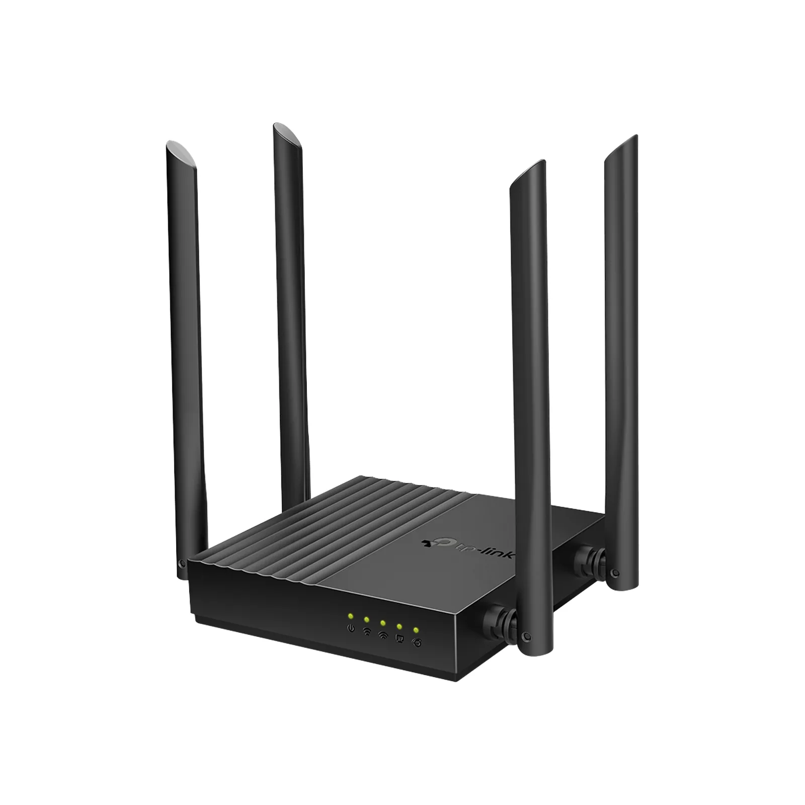 Router Inalámbrico AC 1200 / Doble Banda MU-MIMO / 1 puerto WAN 10/100/1000 Mbps / 4 puertos LAN 10/100/1000 Mbps / Compatible con EasyMesh / Administración Web o App Tether