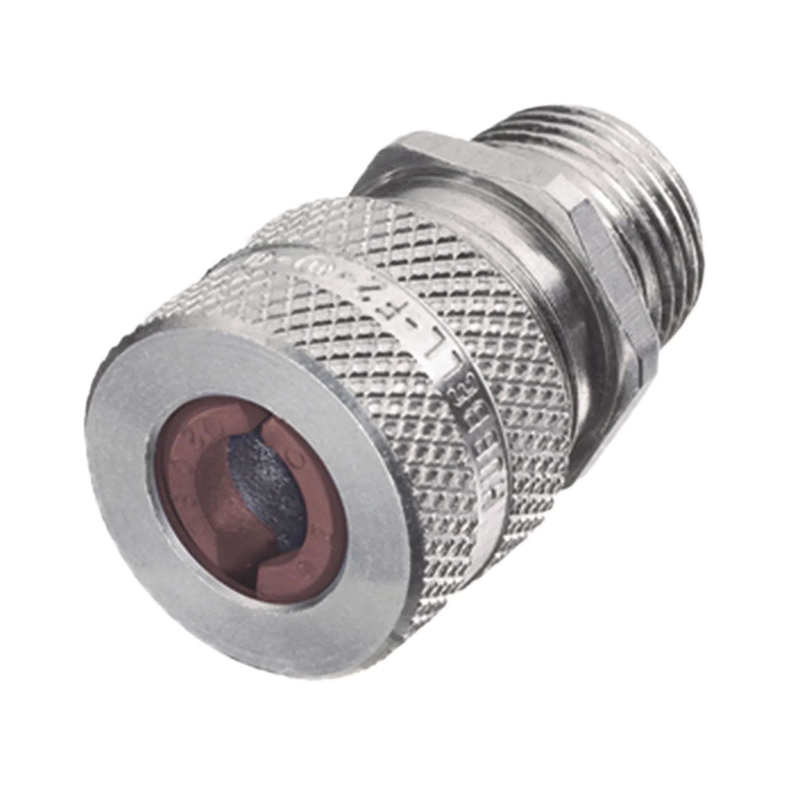 Conector de cable, de aluminio macho recto, .50 - .63 ", 1/2".