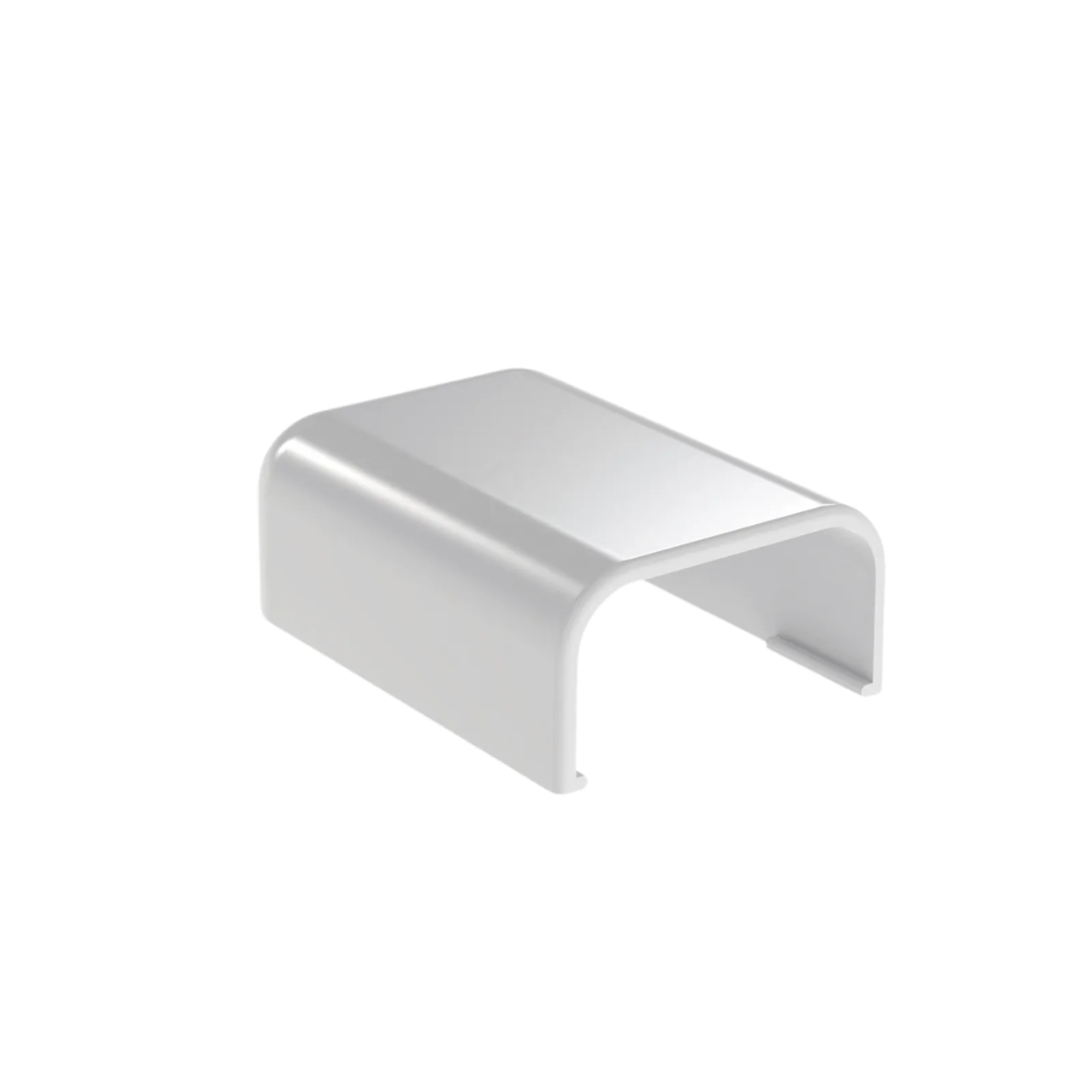 Tapa Final, para uso con canaleta LD5, material ABS, Color Blanco