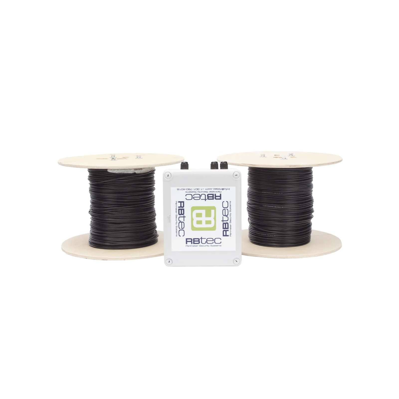 MICALERT Cable Sensor para Paredes, Rejas Rigidas o barandales / 2 zonas de 305 metros / 610 Metros de Protección Total/Tarjeta LPU400/Calibración via software