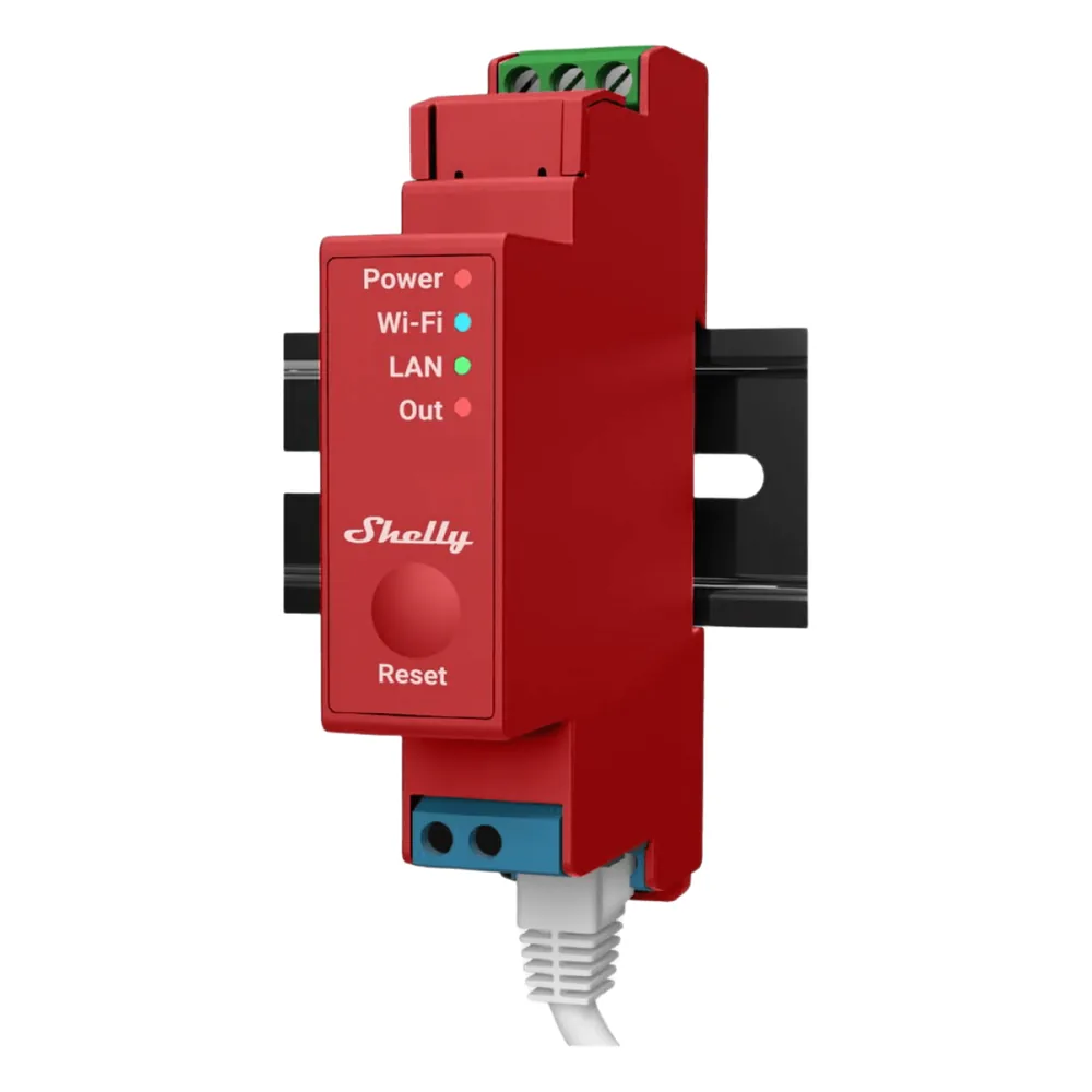 Relevador / Interruptor WIFI/ Industrial y residencial inteligente / Hasta 16A / Soporta Google /Alexa / Nube P2P y control Local / 1 canal y puerto ethernet
