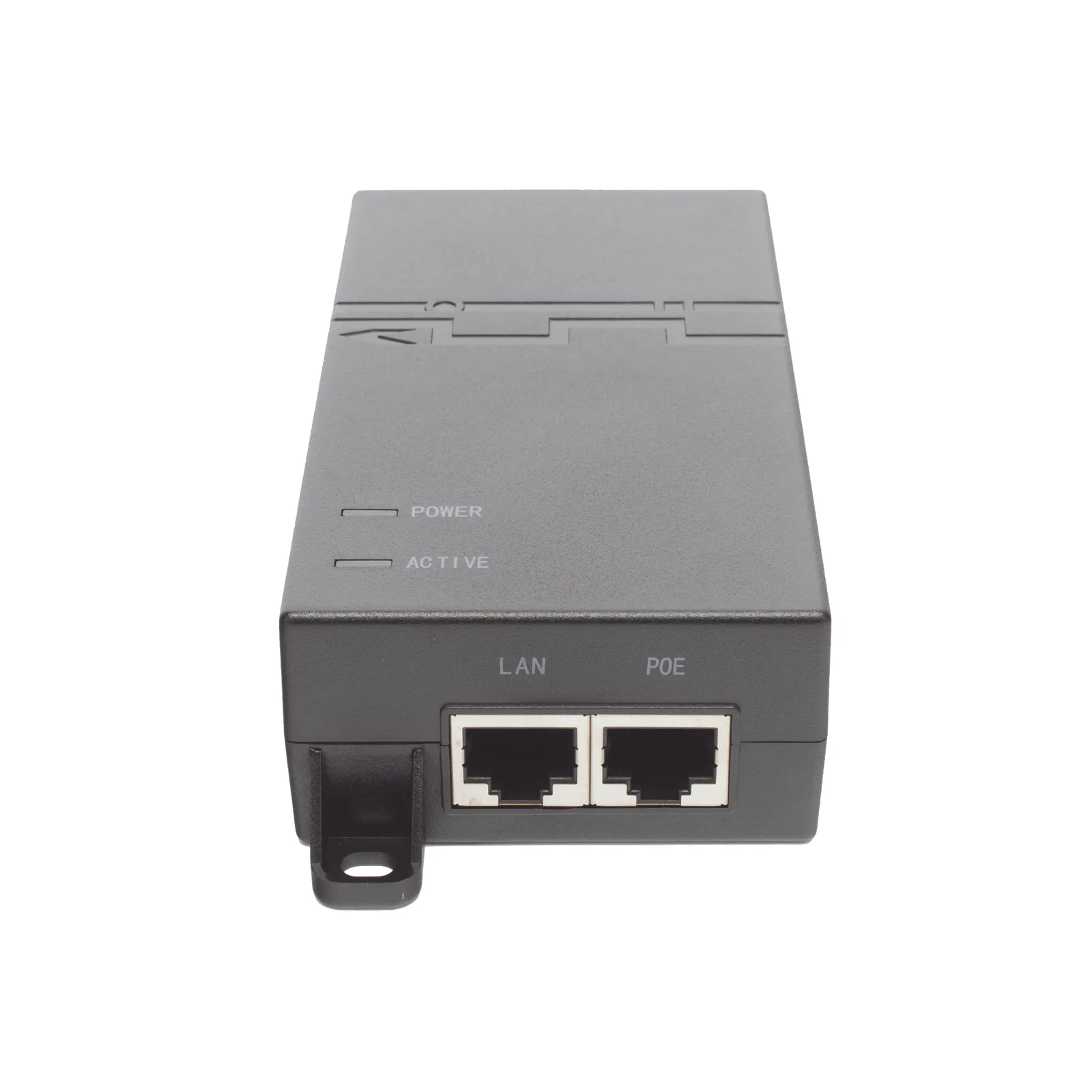 Inyector PoE estándar 30 watts, Compatible Multi-marcas, Detección Inteligente Anti Accidentes (802.3at / Gigabit)