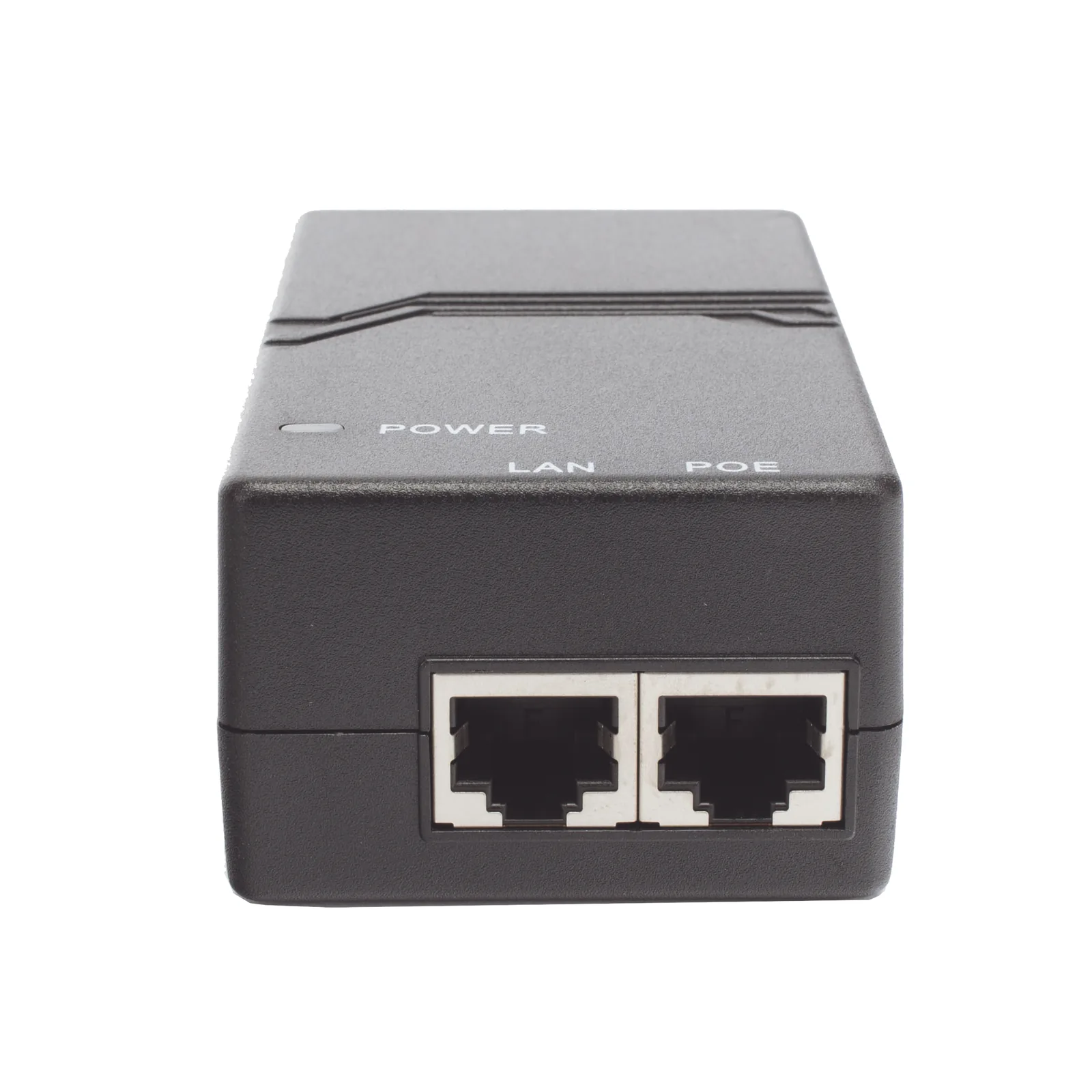 Inyector PoE / 802.3af 15W (50V 0.3A) / 2 Puertos Gigabit / Entrada Universal 100-240V AC / Conector IEC 60320 C5 / Detección Inteligente PD