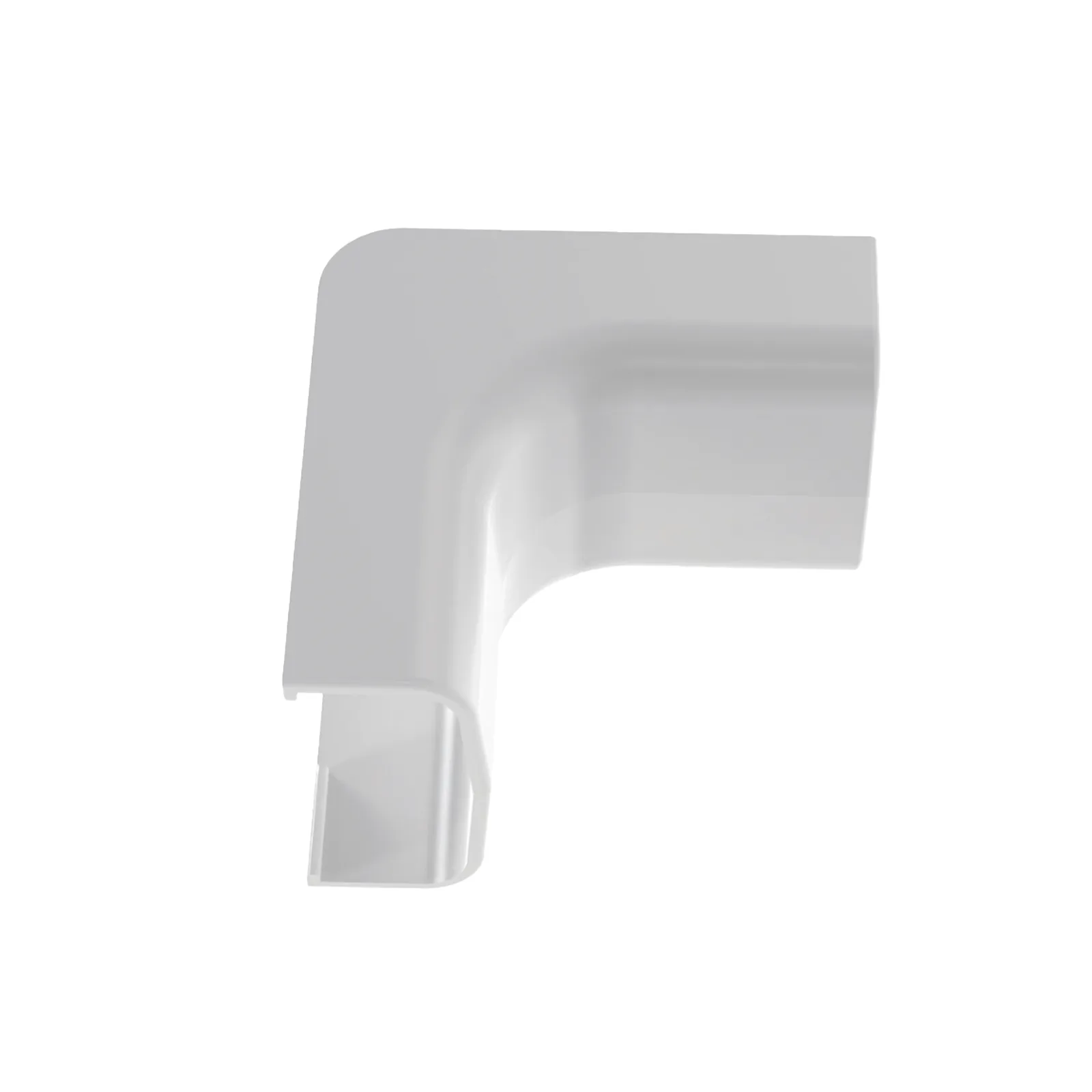 Esquinero interior, para uso con canaleta LD5, material ABS, Color Blanco