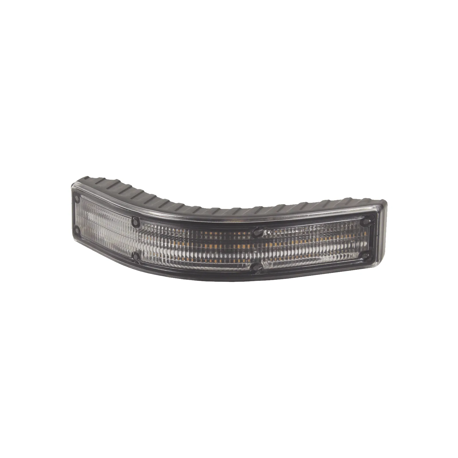 Luz direccional de esquina, 12 Led,12-24 Vcc, Lente transparente, ámbar/blanco