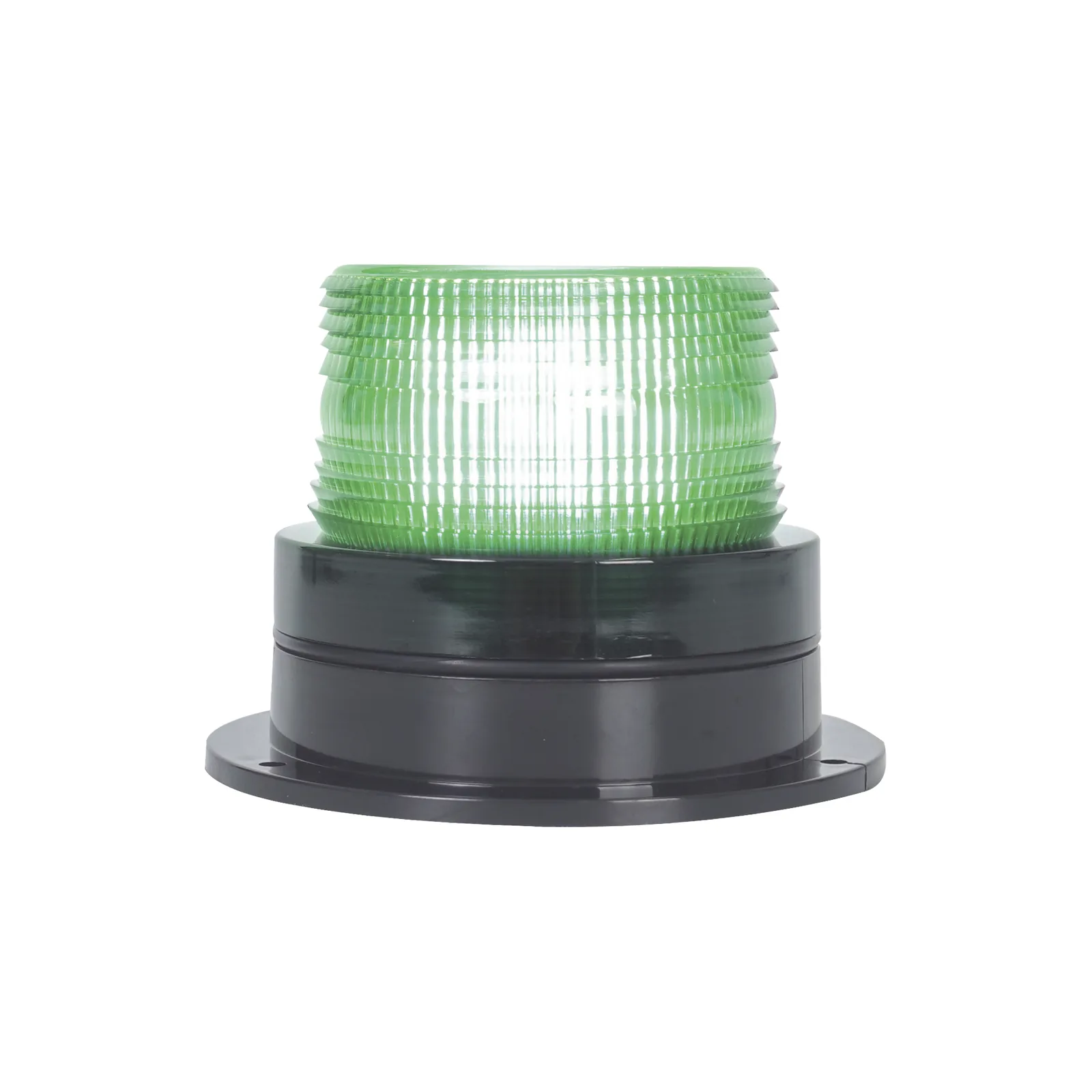 Burbuja Brillante de Larga Vida Útil, con 8 LEDs Color Verde, Domo Verde, 12Vcd