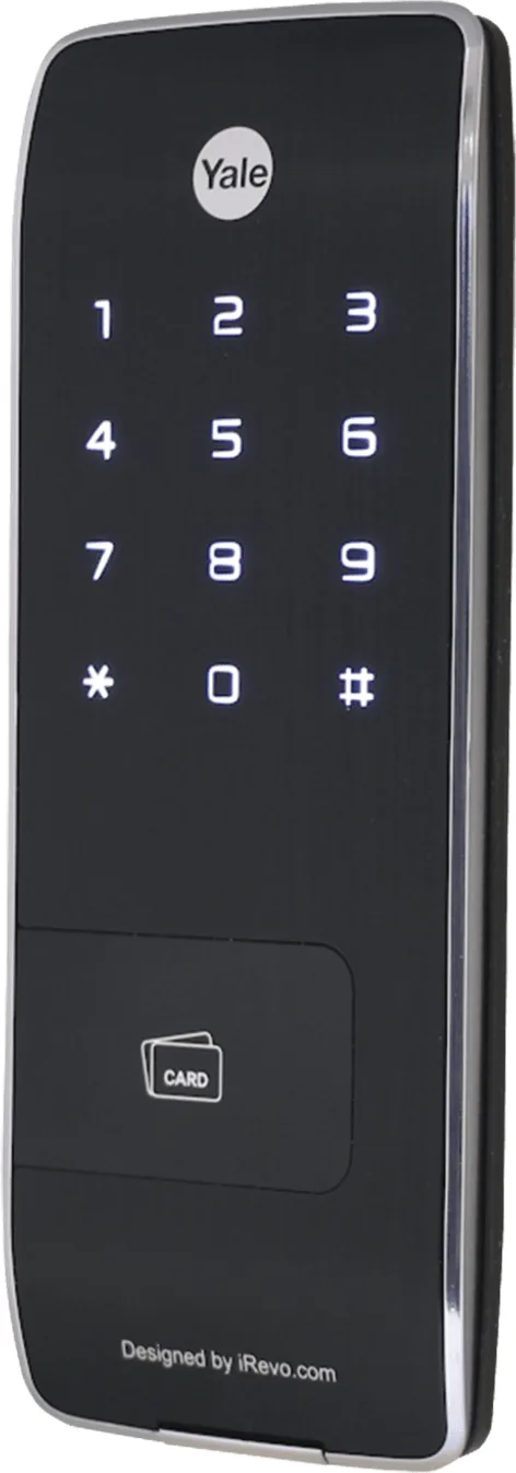 Cerrojo Slim / 11 mm / 40 Usuarios / Código PIN / Alarma / Cierre Automático / 4 Pilas AA / Puerto 9V / RF Opcional