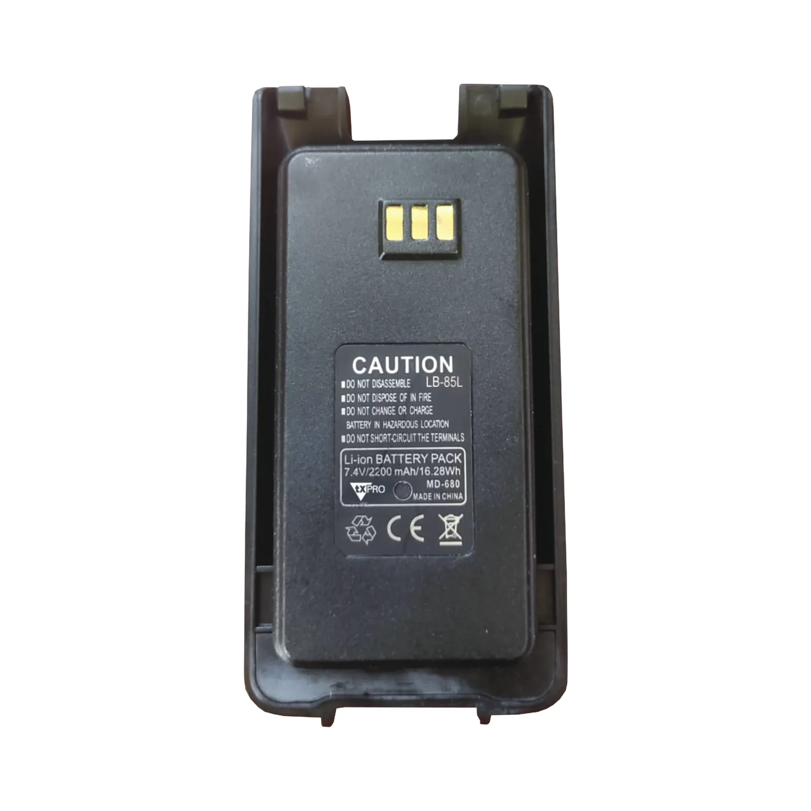 Batería de Li-lon 2200 mAh para Radios Portátiles TX-680