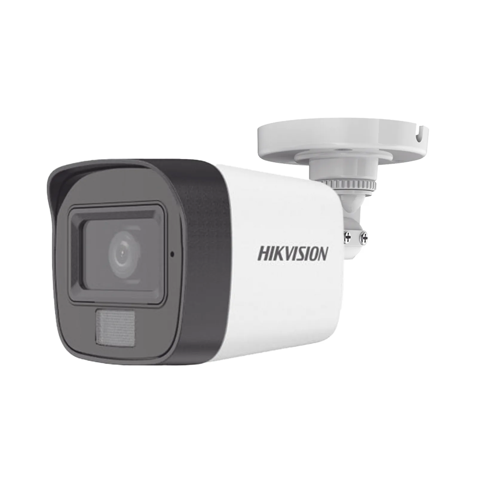 [Dual Light + ColorVu] Bala TURBOHD 2 Megapixel (1080p) / Lente 2.8 mm / 30 mts IR EXIR + 20 mts Luz Blanca / Micrófono Integrado / Gran Angular 101° / Exterior IP67 / 4 Tecnologías