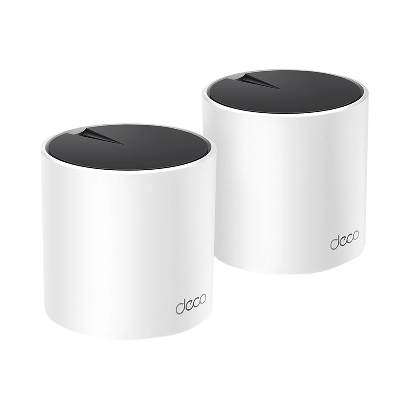 Kit 2 Routers Inalámbricos MESH Interior para Hogar / Doble Banda Wi-Fi 6 AX3000 Mbps / 3 Puerto Gigabit WAN/LAN / 2 Antenas Internas / Administración Mediante la App Deco (iOS, Android) / Protección HomeShield