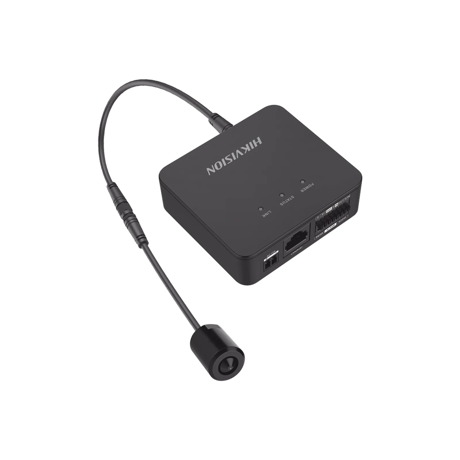 Pinhole IP 2 Megapixel / Lente 3.7 mm / 2 Mts Cable / PoE / Ideal para Cajeros Automáticos (ATM) / WDR / Micro SD / Cámara Tipo Cilindro
