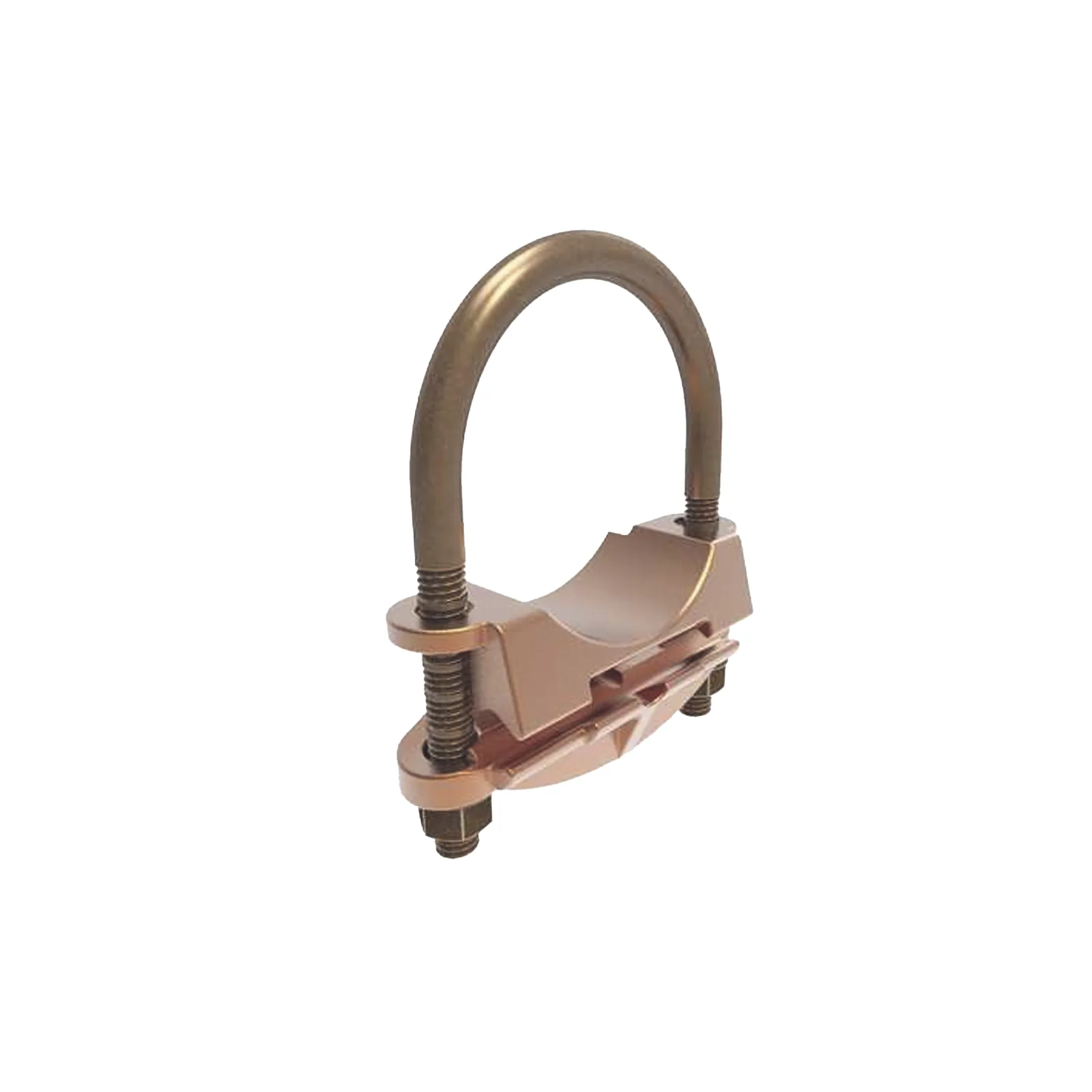 Conector Mecánico para Cable Calibre 4 a 3/0 AWG / Paralelo o 90° Grados a Tubo de 2" o Varilla de 2" - 2 3/8".