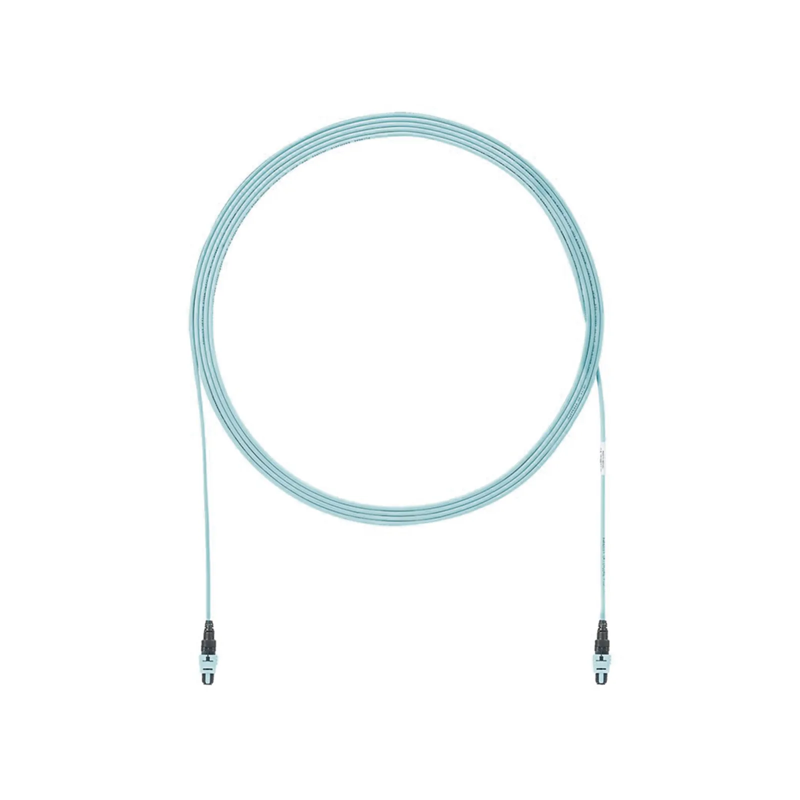 Cable de Interconexión de 12 Fibras Ópticas Multimodo OM4, Con Conector Pan-MPO Hembra - Hembra, Polaridad A, LSZH, de 17 Metros (55.77 Pies)