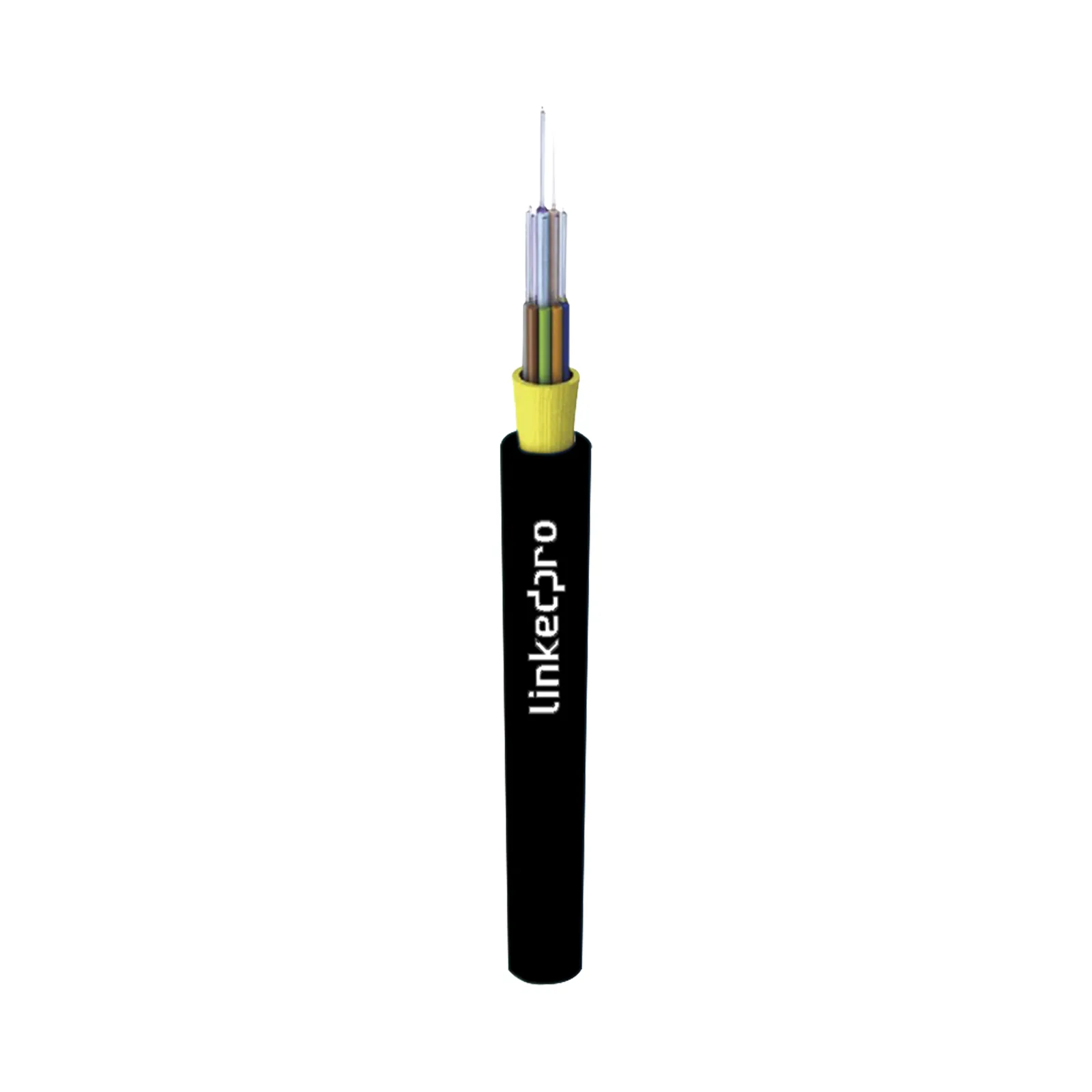 Cable de Fibra Óptica Monomodo 9/125, 6 Hilos, Interior/Exterior, Tight Buffer 900µm, OFNR Riser, Dieléctrica, Precio Por Metro, (Hasta 2000 Metros en un Solo Tramo de Cable)