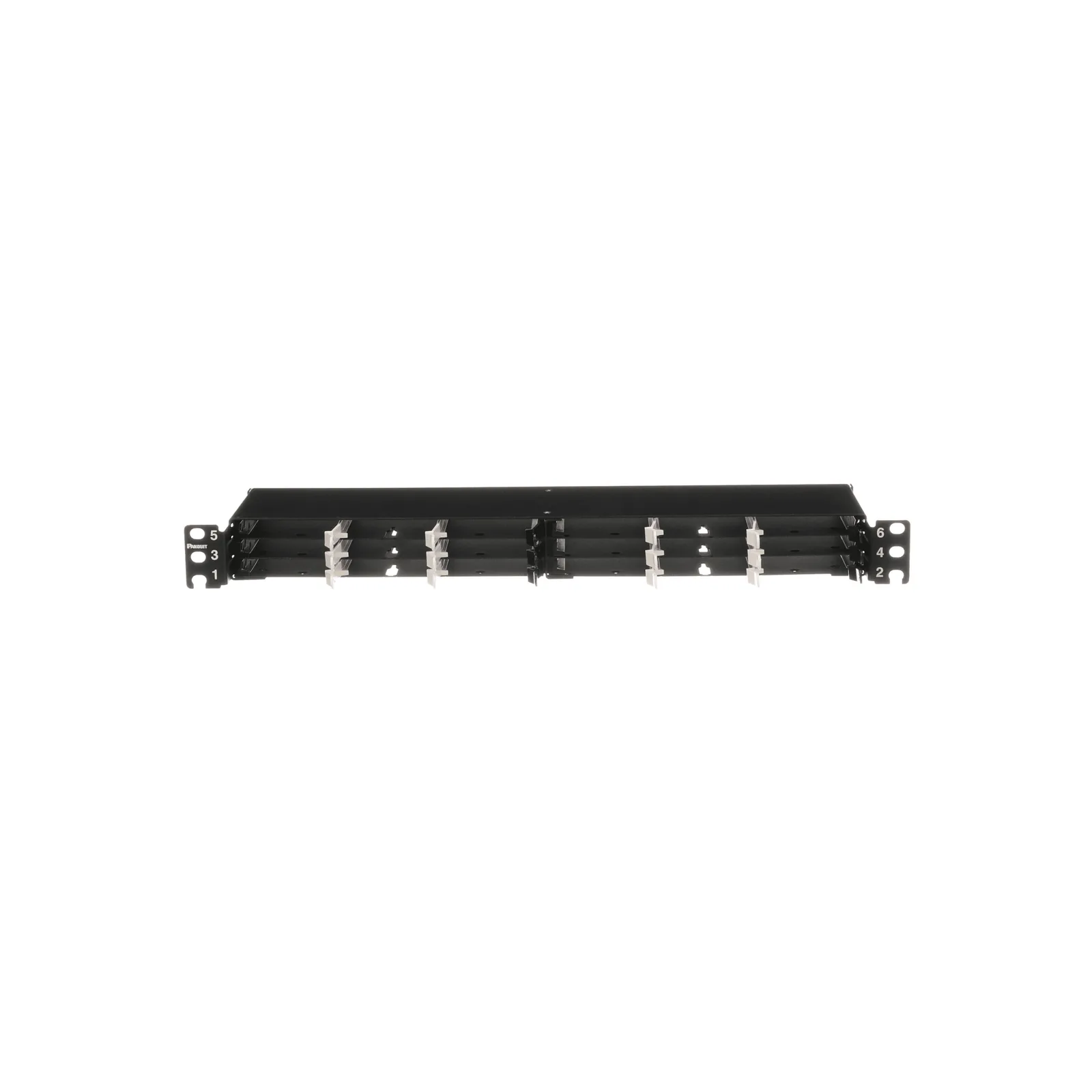 Panel de Distribución de Fibra Óptica, Acepta 18 Cassettes HD Flex en 4 Espacios, Hasta 144 Fibras, 1 UR