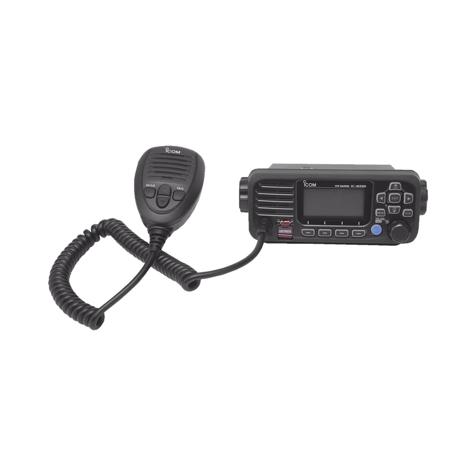 Radio Marina VHF / Ultra Compacto / DSC Clase D Integrado / IPX7 Submersible 1 m / Receptor de Alto Rendimiento / Interfaz de Usuario Intuitiva / Compatible AIS MA-500TR / Versión sin GPS