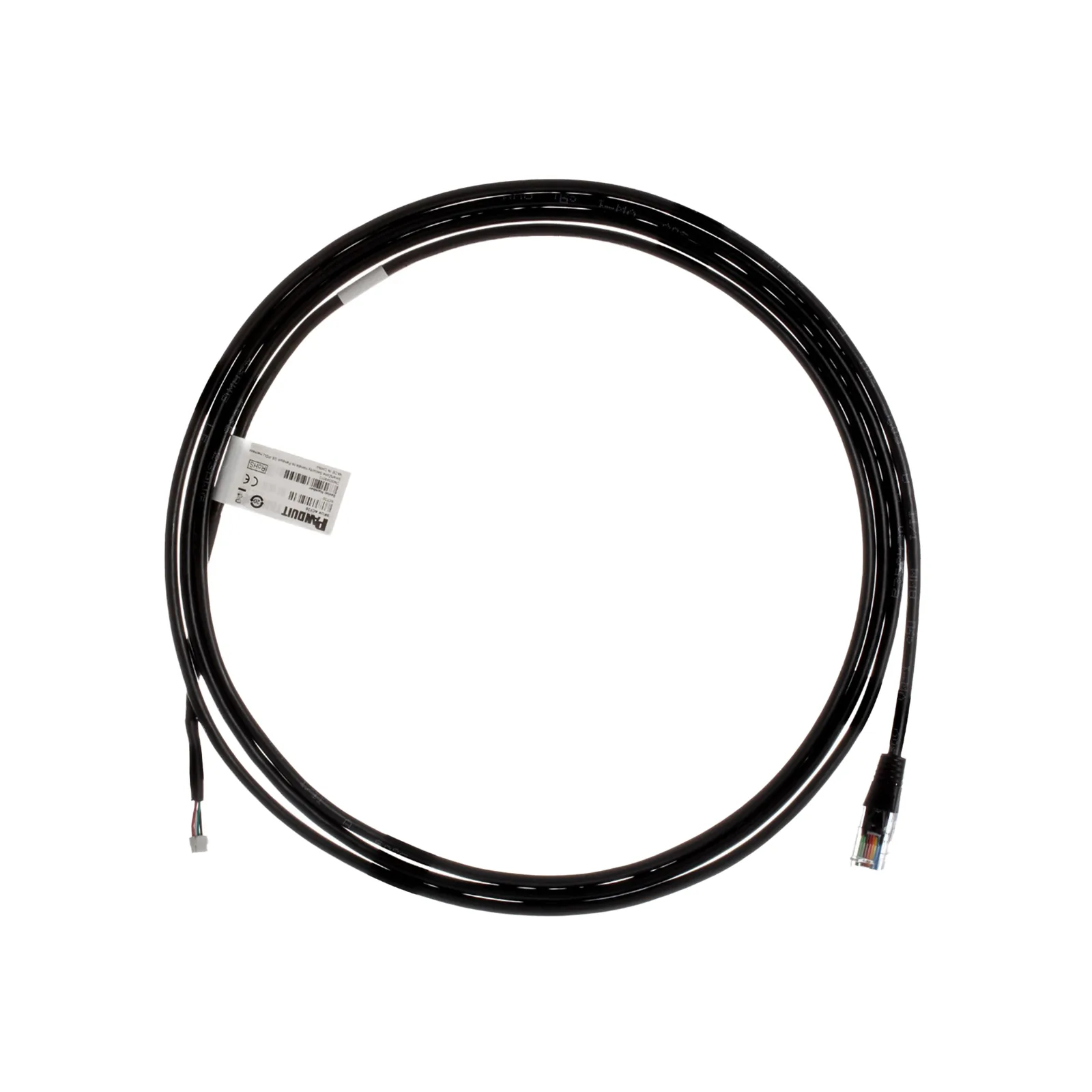 Cable de Extensión de Seguridad SmartZone™, Con Conexión JTS a RJ45 Macho, Para PDUs G5 Panduit, de 2.7 Metros