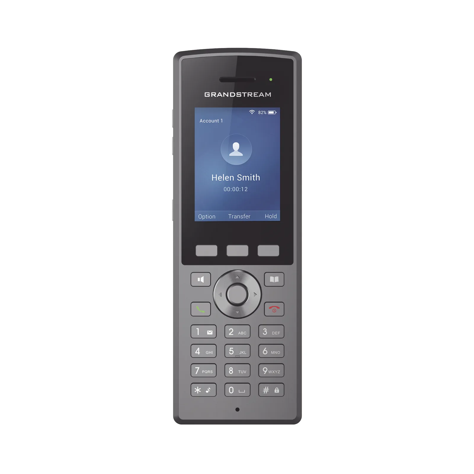 Teléfono WiFi portátil empresarial con diseño resistente IP67, conectividad a la red VoIP vía WiFi