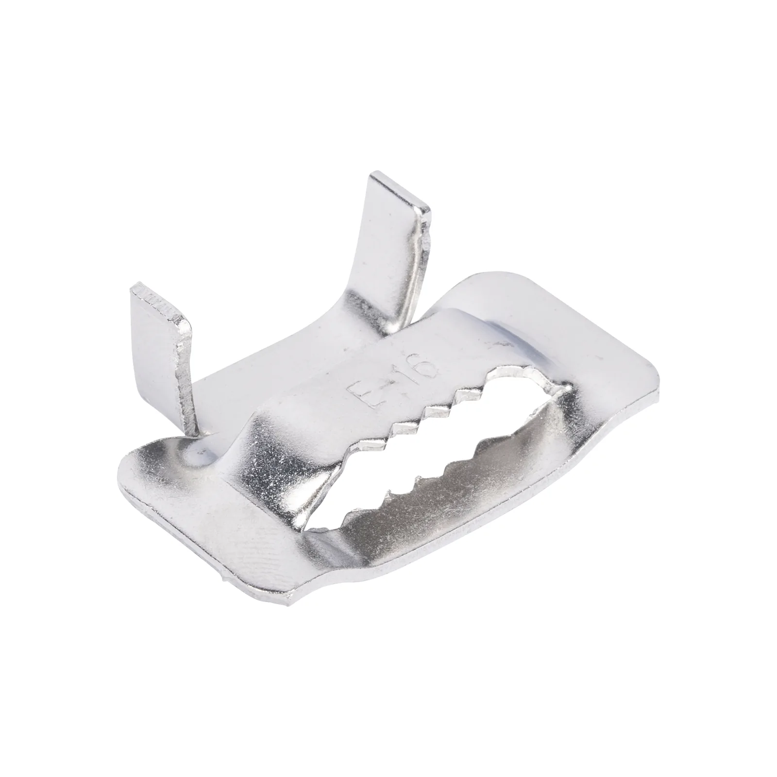 Hebillas PanSteel™ de Acero Inoxidable 201, Para Uso con Fleje ESW16T76-CR2 de 5/8, Paquete de 100pz