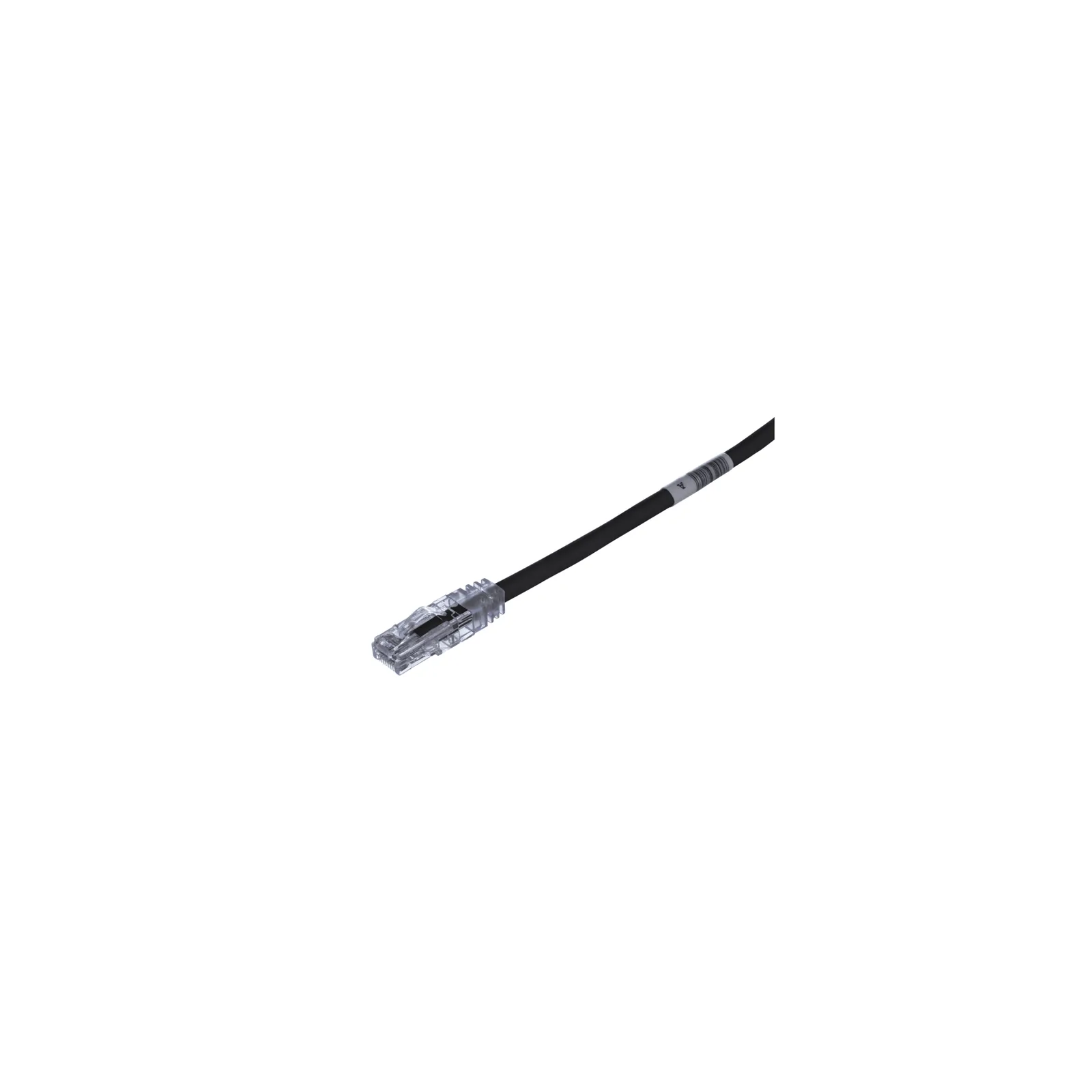 Cable de Parcheo TX6, UTP Cat6, 24 AWG, CM, Color Negro, 4.57 Metros (15 Pies)